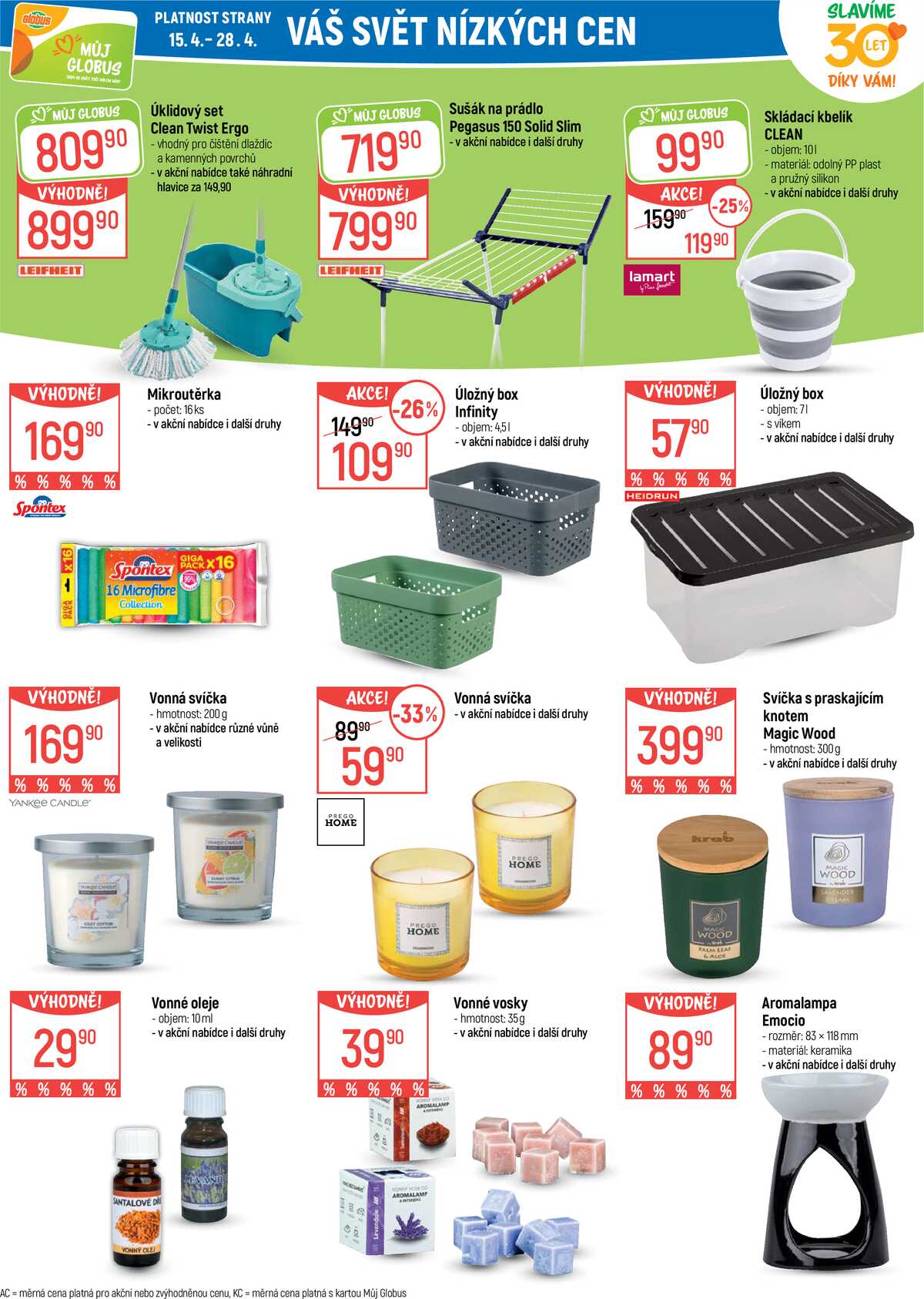 Akční leták Globus 15.4. - 21.4.2026 - Globus Opava strana 21
