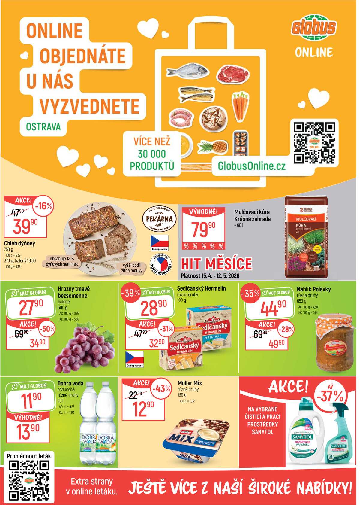 Akční leták Globus 15.4. - 21.4.2026 - Globus Ostrava strana 2
