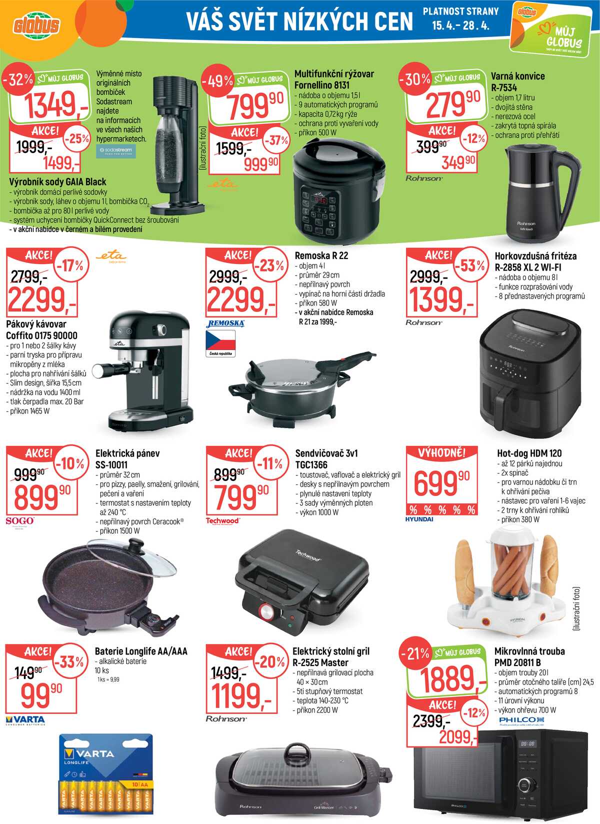 Akční leták Globus 15.4. - 21.4.2026 - Globus Ostrava strana 24