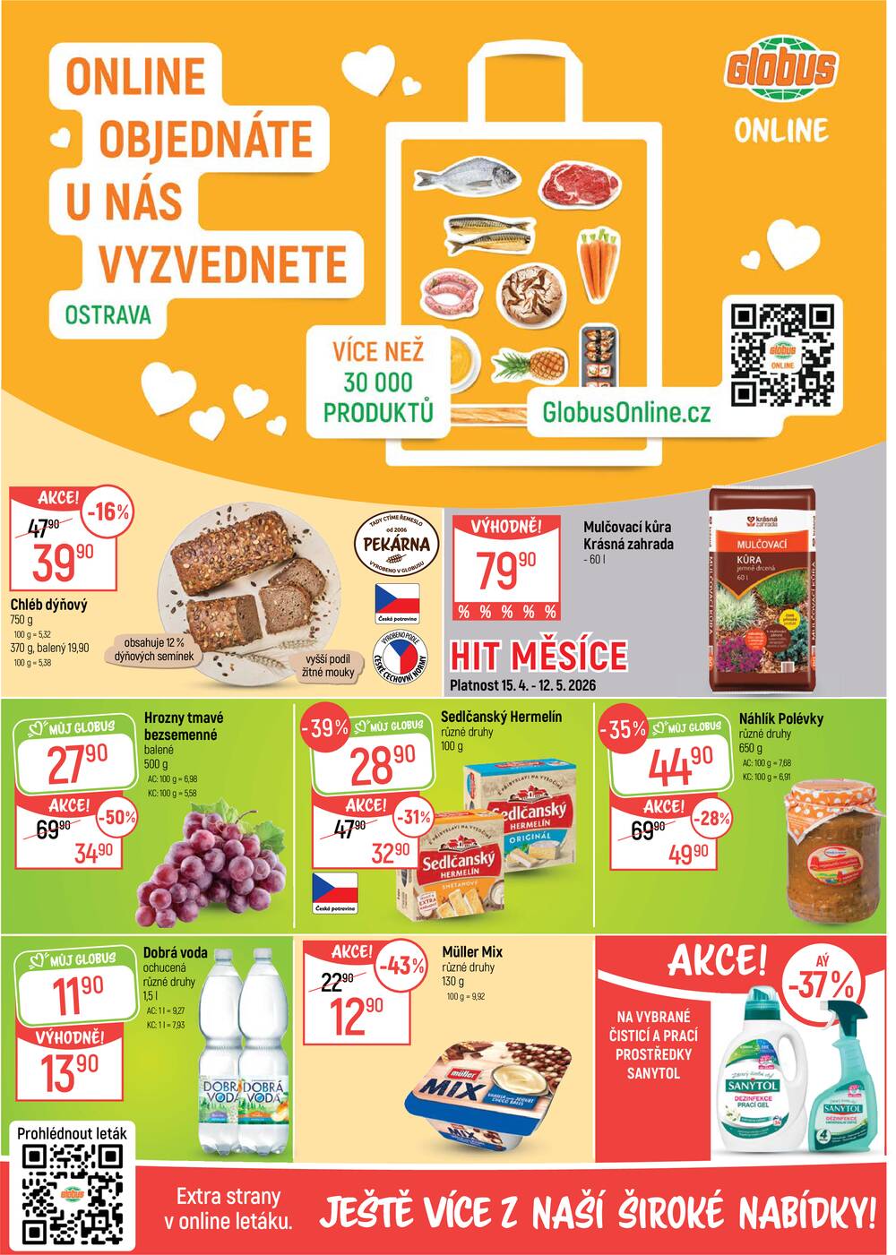 Leták Globus - Akční leták Globus 15.4. - 21.4.2026 - Globus Ostrava - strana 2