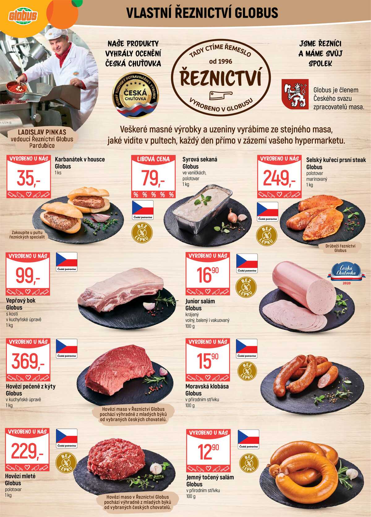 Akční leták Globus 15.4. - 21.4.2026 - Globus Pardubice strana 5