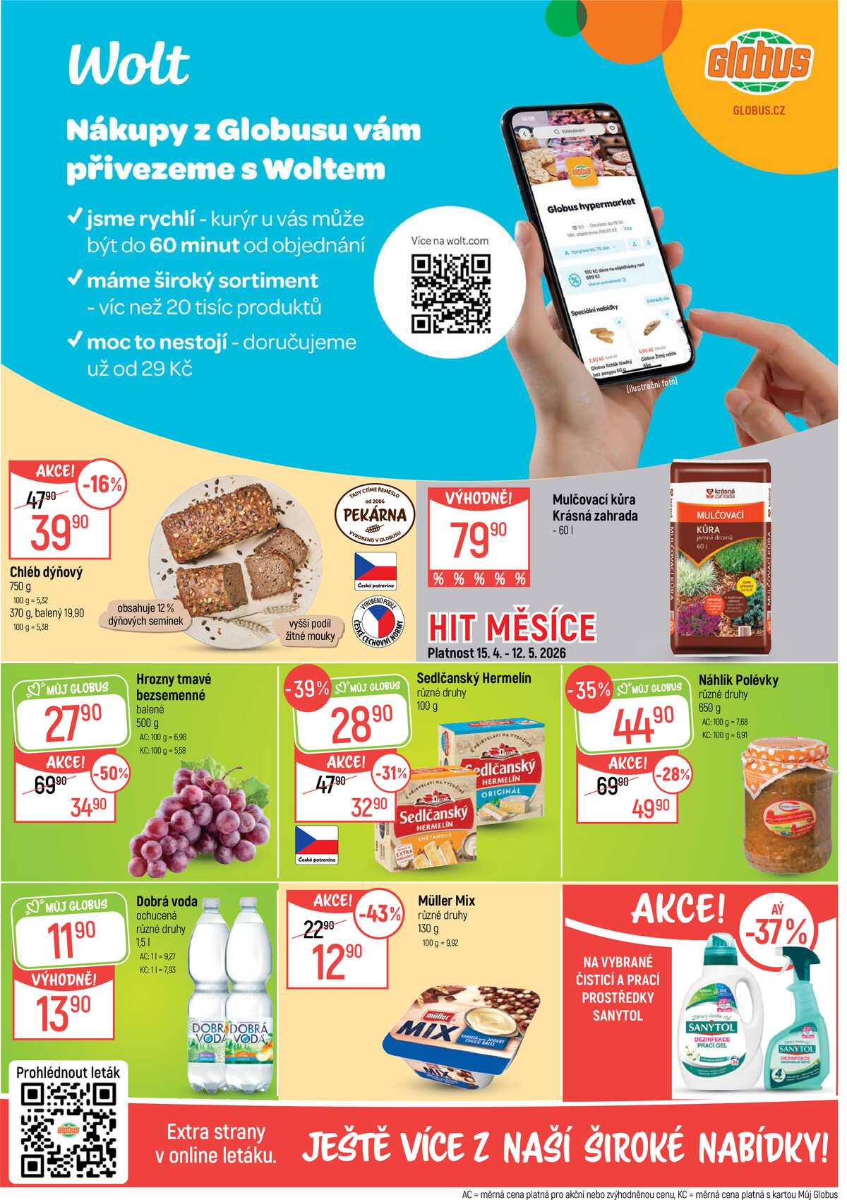 Akční leták Globus 15.4. - 21.4.2026 - Globus Chotíkov u Plzně strana 2