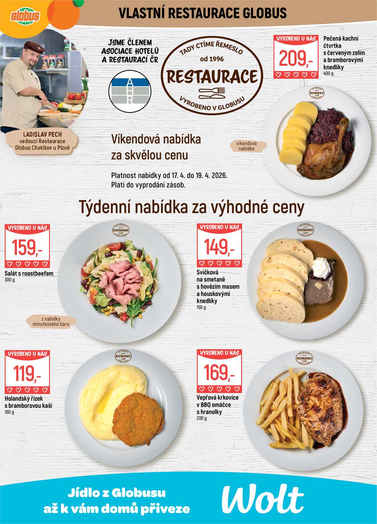 Akční leták Globus 15.4. - 21.4.2026 - Globus Chotíkov u Plzně strana 11