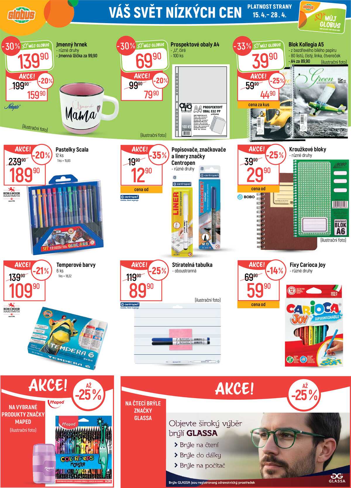 Akční leták Globus 15.4. - 21.4.2026 - Globus Trmice u Ústí nad Labem strana 26