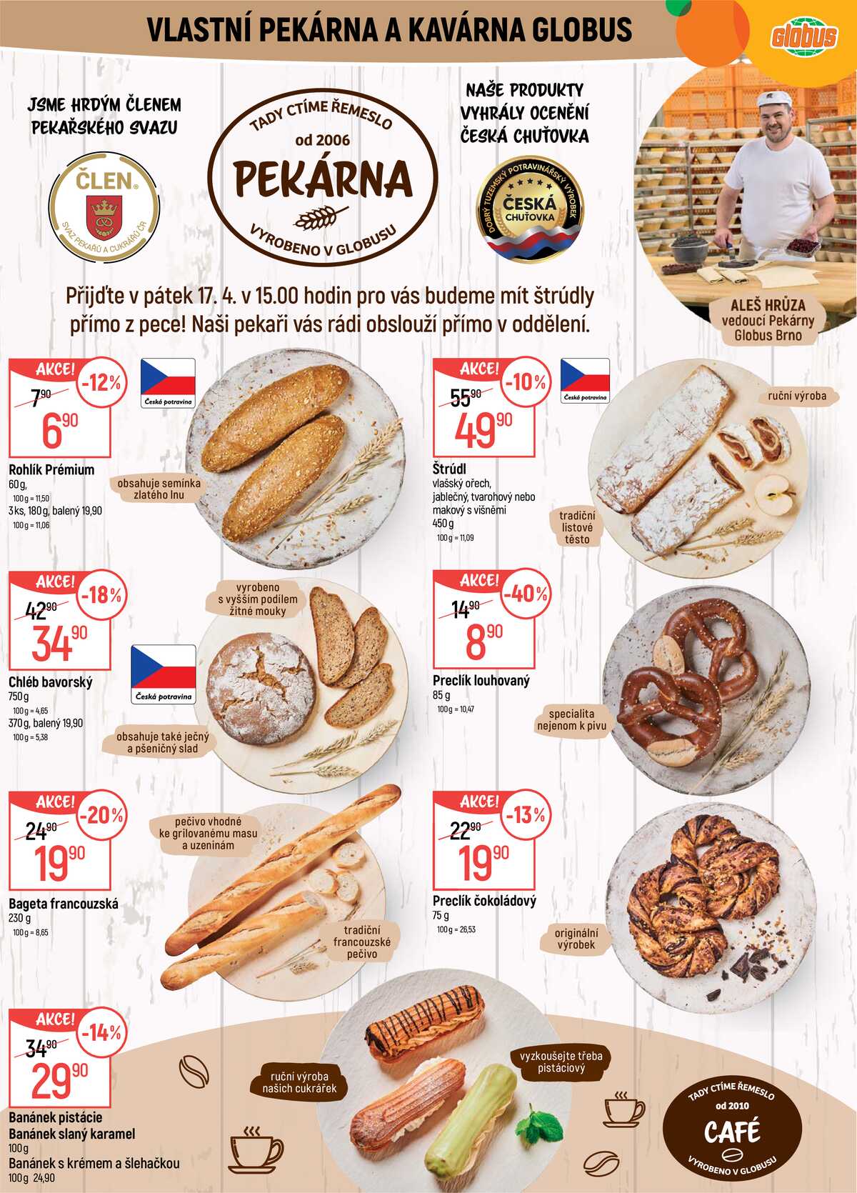 Akční leták Globus 15.4. - 21.4.2026 - Globus Brno Ivanovice strana 6