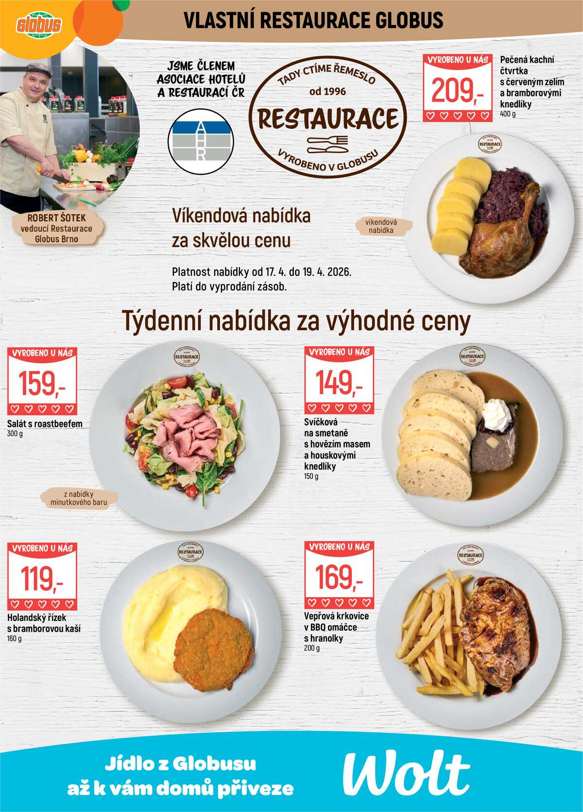 Akční leták Globus 15.4. - 21.4.2026 - Globus Brno Ivanovice strana 7