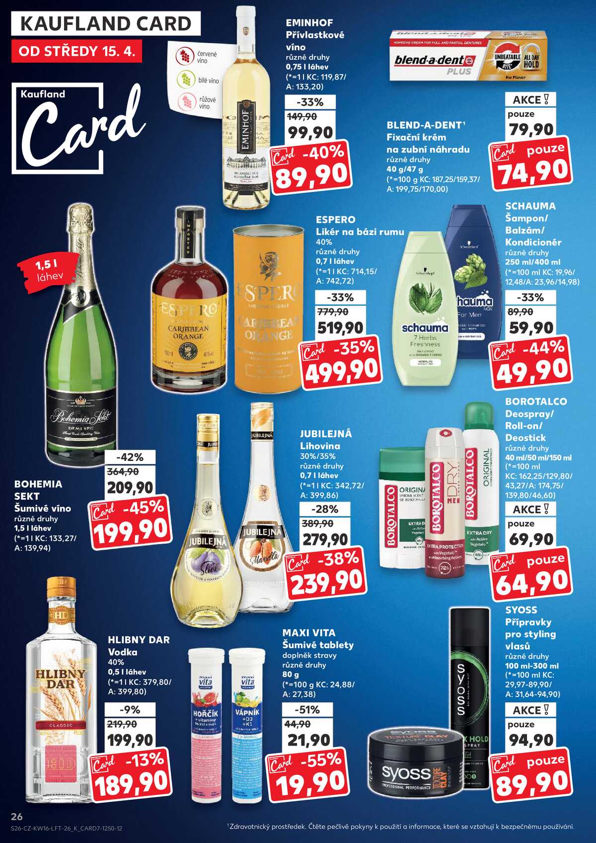 Kaufland 15.4. - 21.4. - Kaufland - Louny strana 26