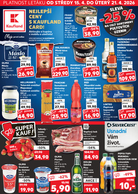 Kaufland 15.4. - 21.4. - Kaufland - Praha 5 (Stodůlky)