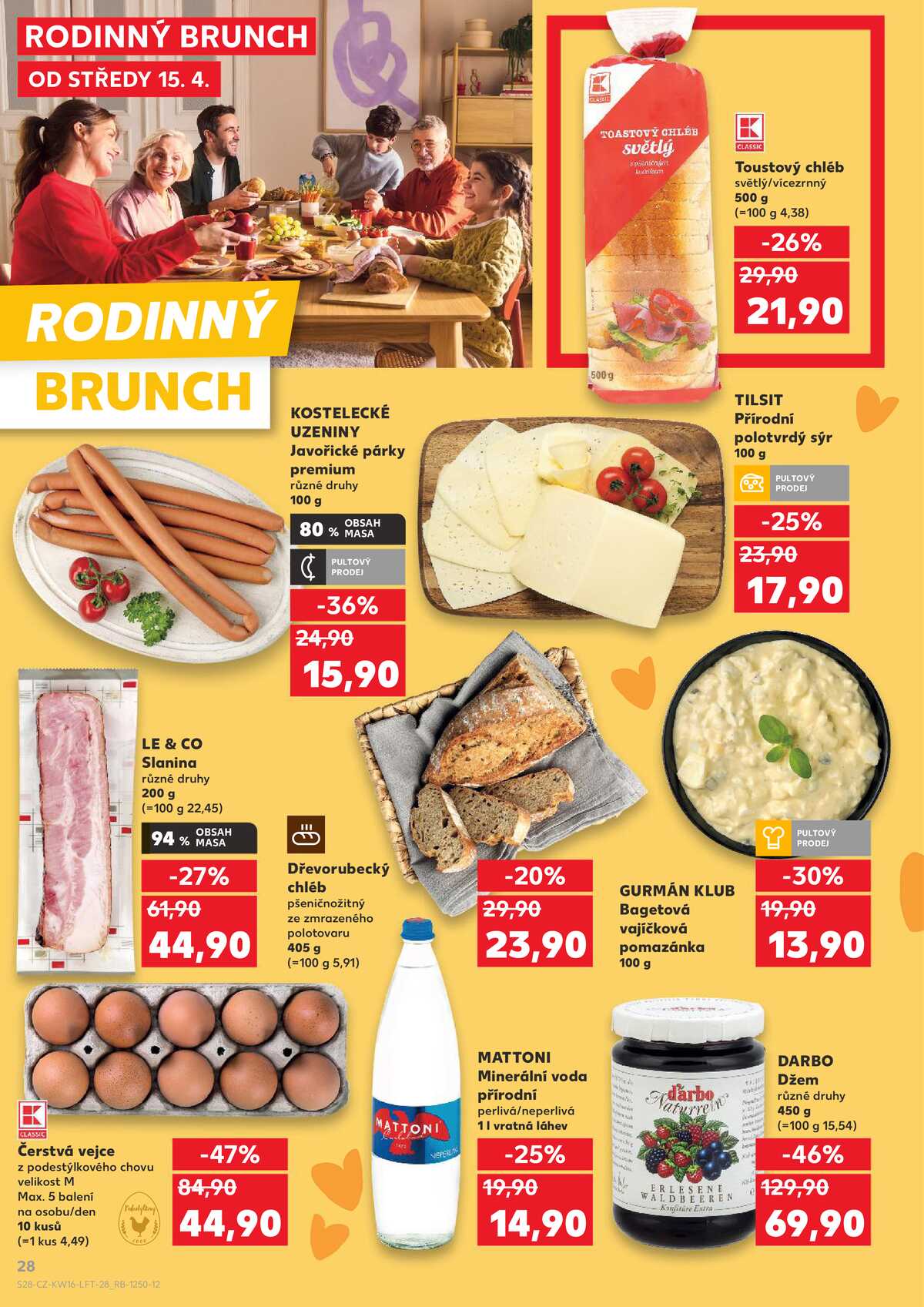 Kaufland 15.4. - 21.4. - Kaufland - Benešov strana 28