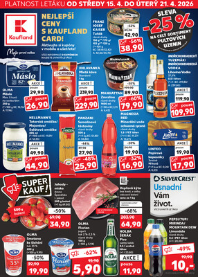 Kaufland 15.4. - 21.4. - Kaufland - Jablonec nad Nisou (Jateční)