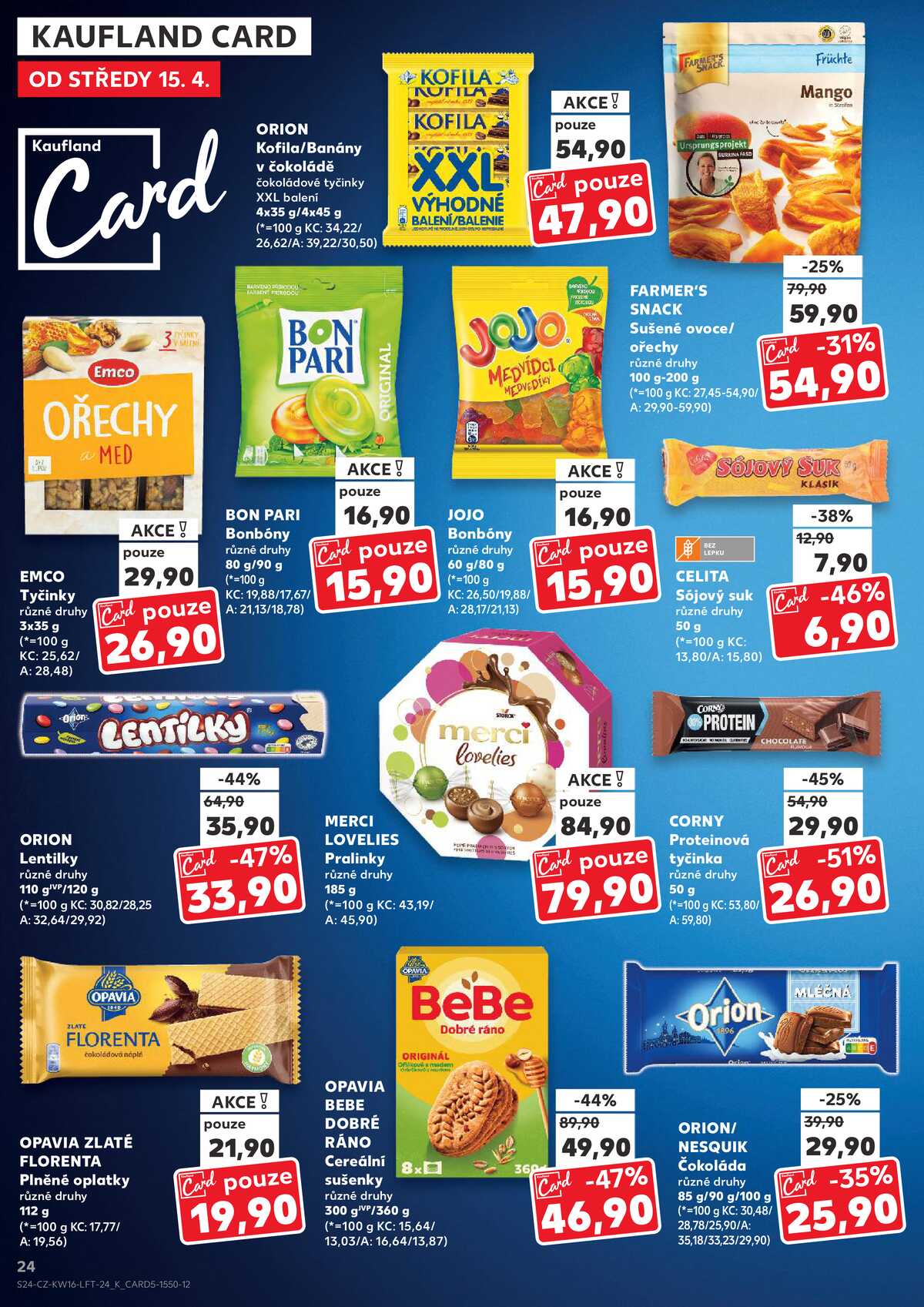 Kaufland 15.4. - 21.4. - Kaufland - Hodonín (Dvořákova) strana 24