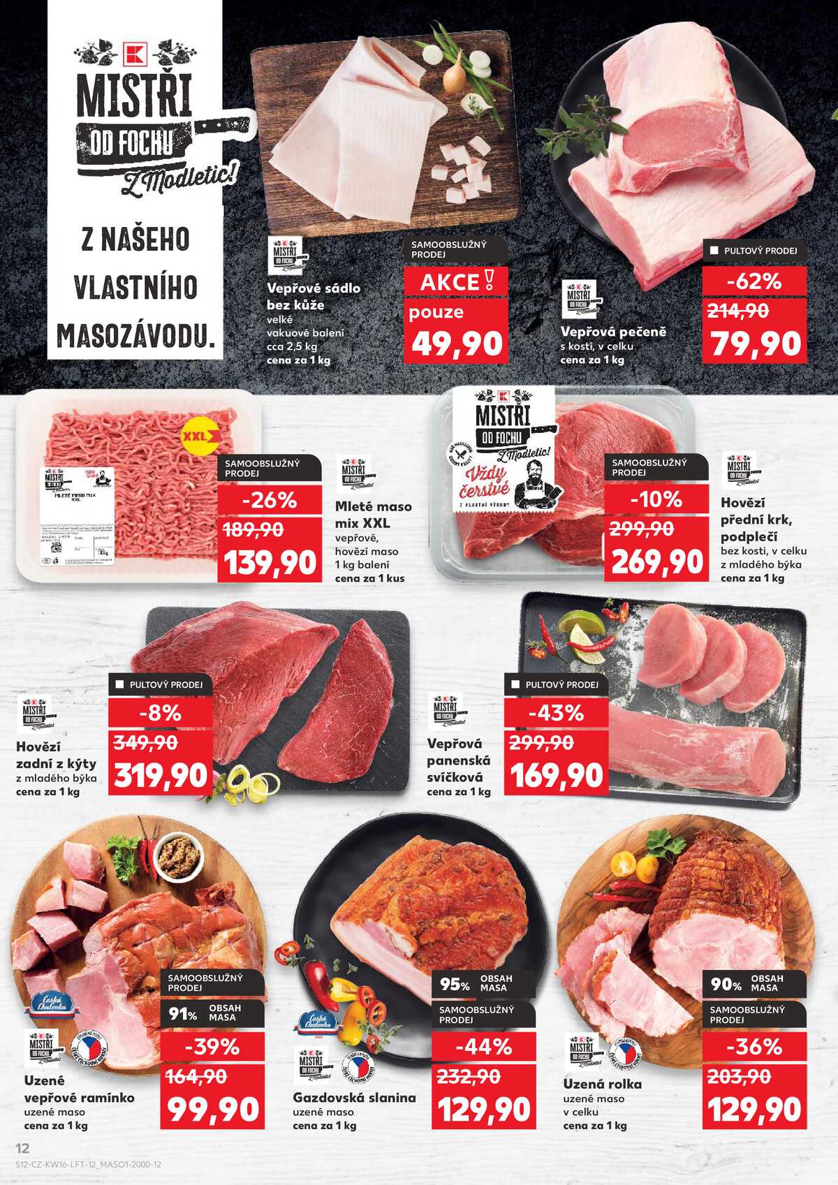 Kaufland 15.4. - 21.4. - Kaufland - Hodonín (Konečná) strana 12