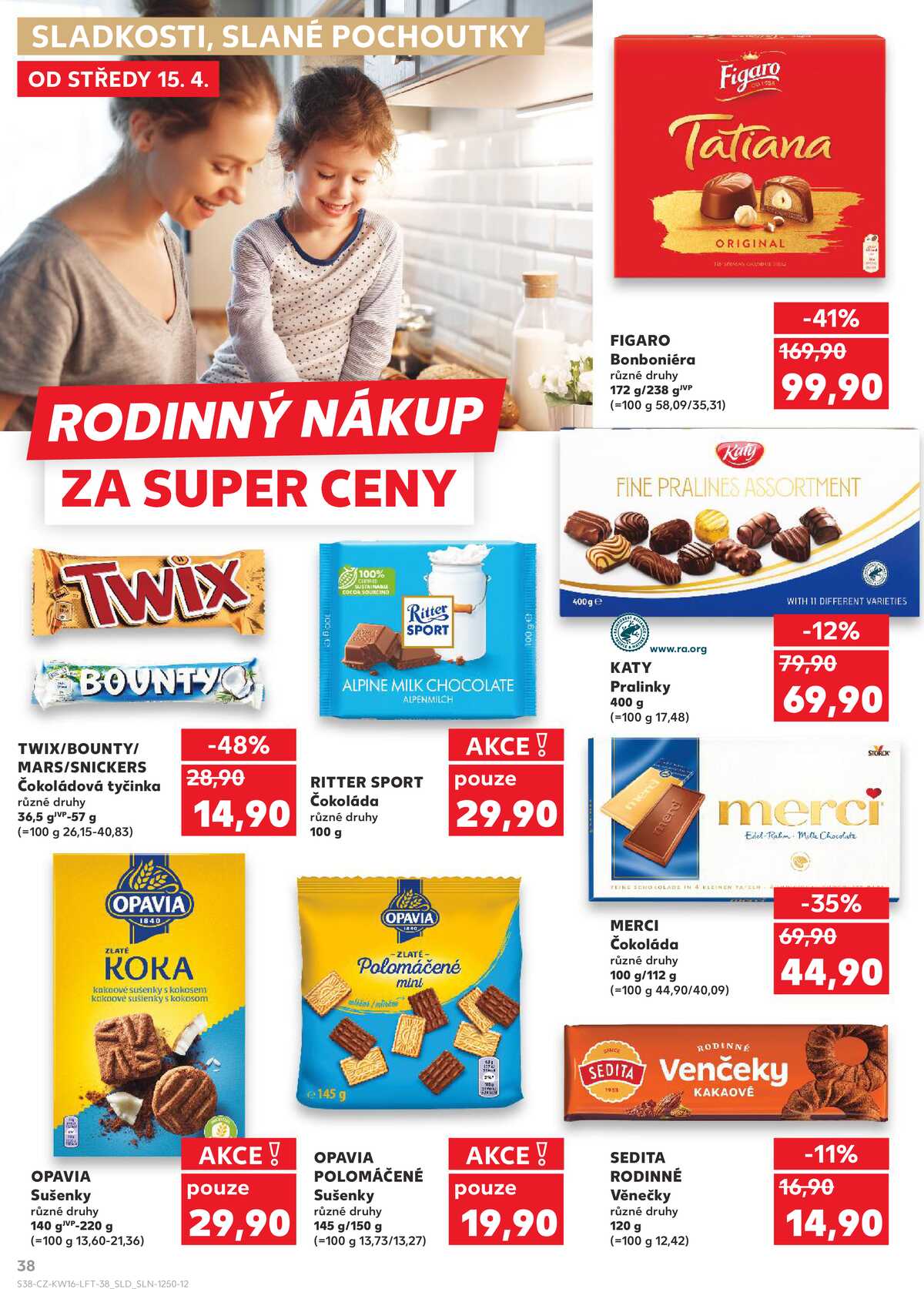Kaufland 15.4. - 21.4. - Kaufland - Uherský Brod strana 38
