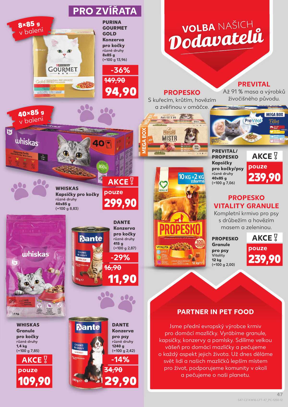 Kaufland 15.4. - 21.4. - Kaufland - Česká Třebová strana 47