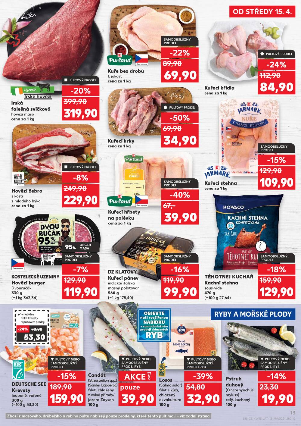 Kaufland 15.4. - 21.4. - Kaufland - Most