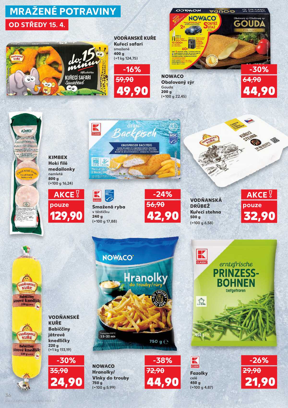 Kaufland 15.4. - 21.4. - Kaufland - Sokolov strana 36