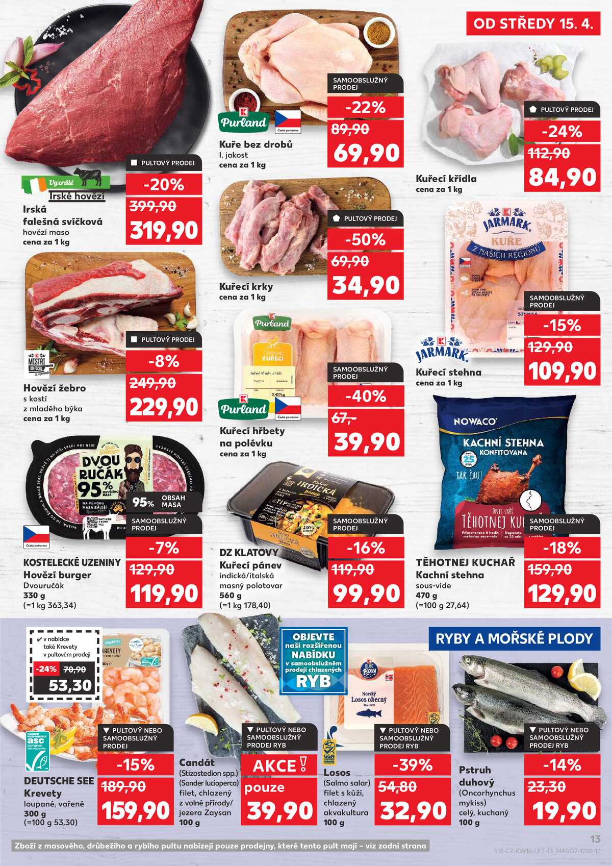 Kaufland 15.4. - 21.4. - Kaufland Poděbrady - U Garáží strana 13