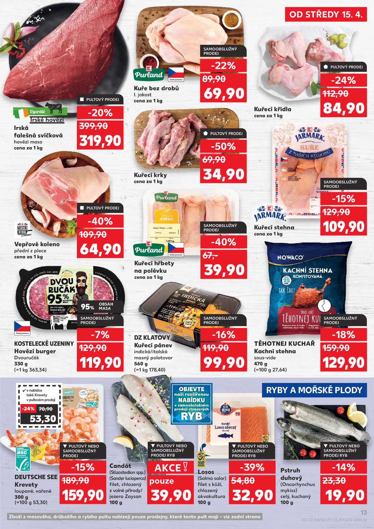 Kaufland 15.4. - 21.4. - Kaufland - Liberec (Polní) strana 13