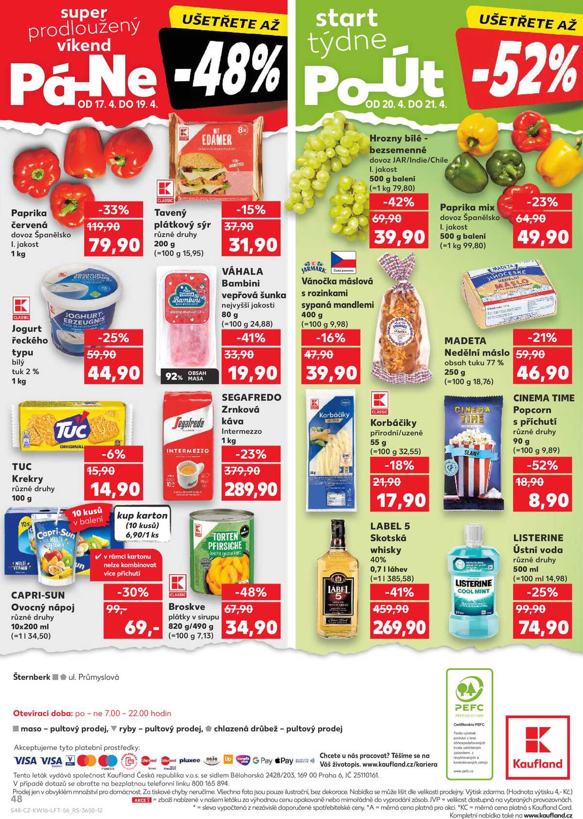 Kaufland 15.4. - 21.4. - Kaufland - Šternberk strana 48