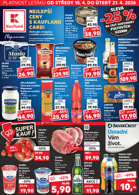 Kaufland 15.4. - 21.4. - Kaufland - Ústí nad Labem (Všebořická)