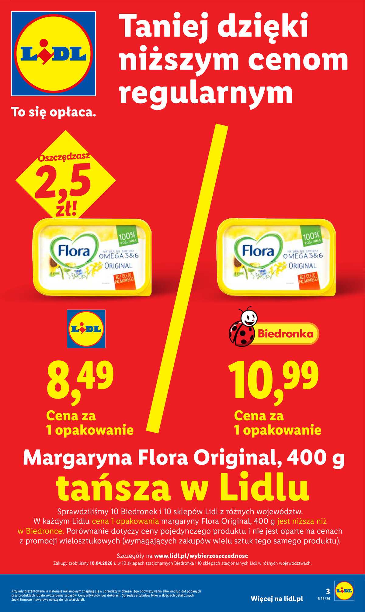 Leták Lidl Polsko 13.4.-15.4.2026 - Zpravodaj platný od 13.04 do 15.04 strana 3