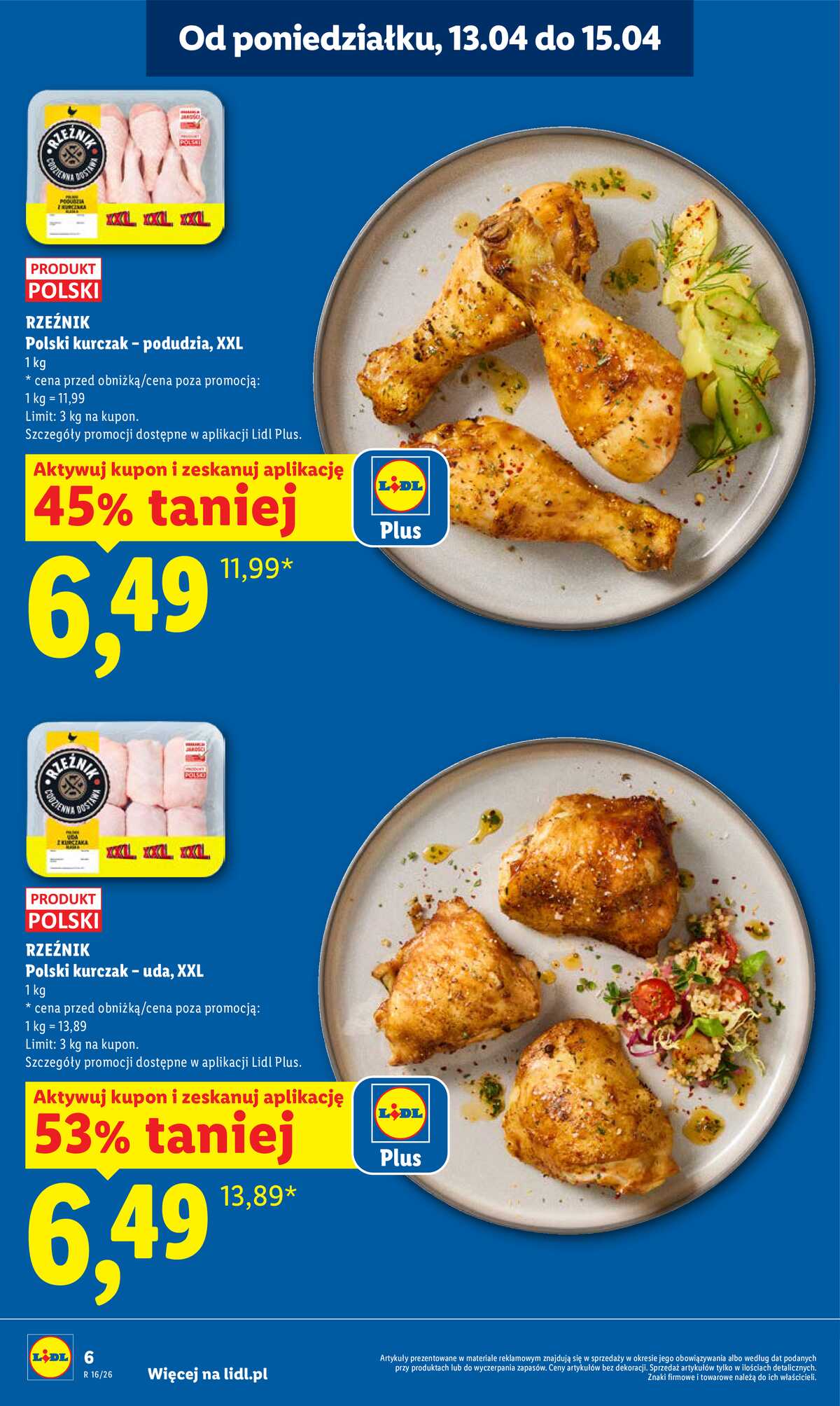 Leták Lidl Polsko 13.4.-15.4.2026 - Zpravodaj platný od 13.04 do 15.04 strana 6