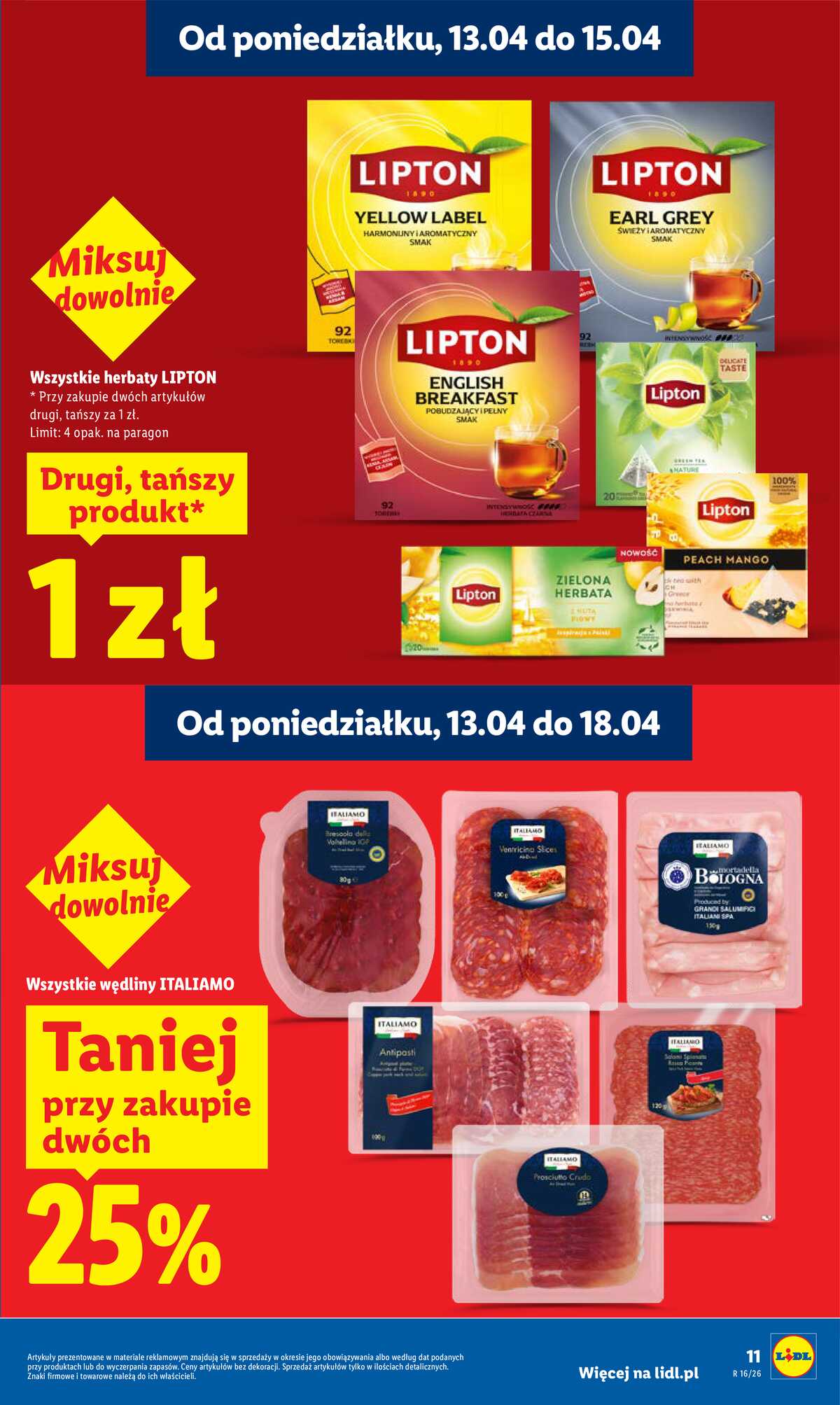 Leták Lidl Polsko 13.4.-15.4.2026 - Zpravodaj platný od 13.04 do 15.04 strana 11