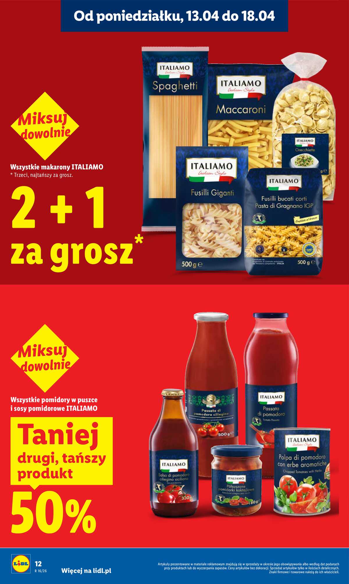 Leták Lidl Polsko 13.4.-15.4.2026 - Zpravodaj platný od 13.04 do 15.04 strana 12