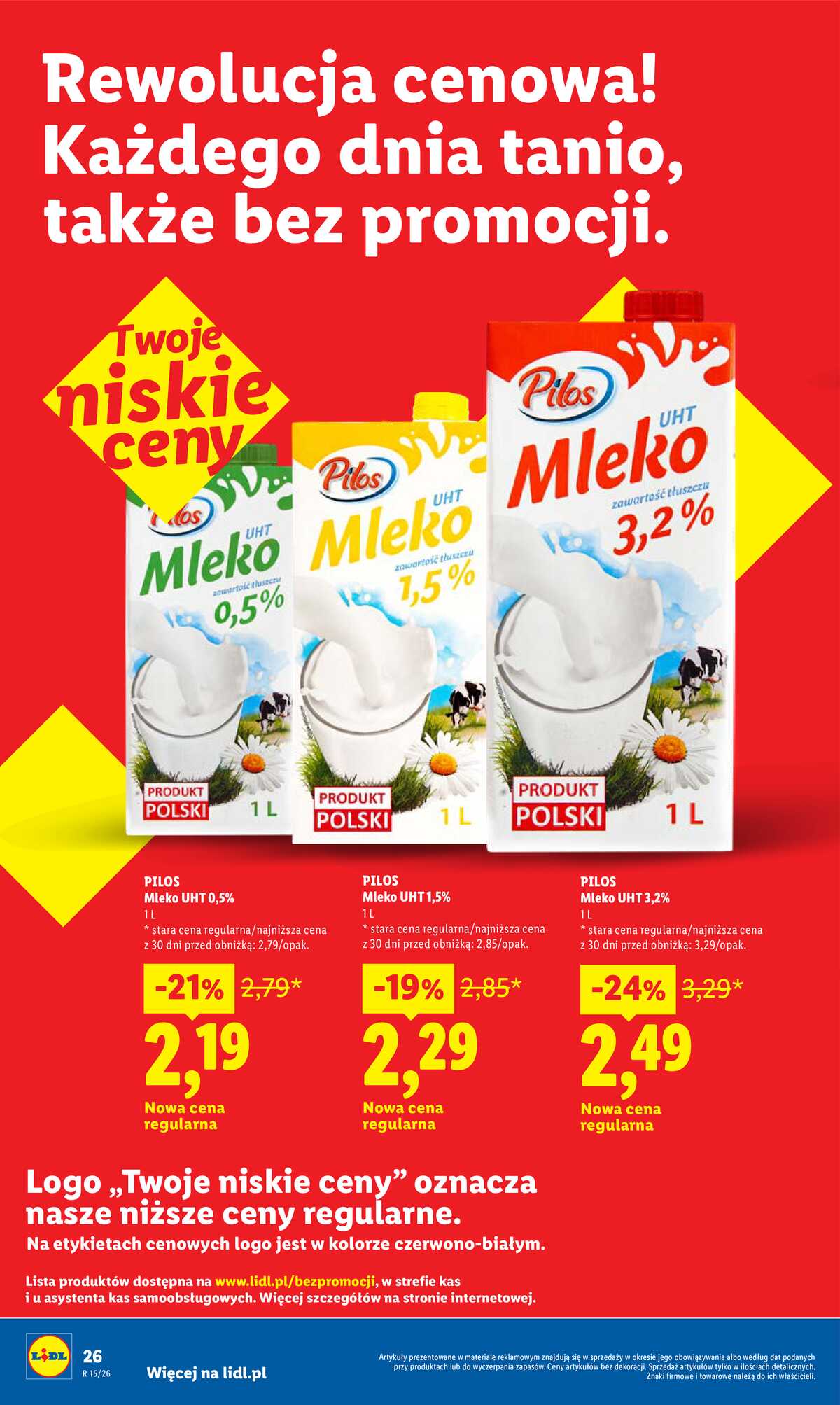 Leták Lidl Polsko 13.4.-15.4.2026 - Zpravodaj platný od 13.04 do 15.04 strana 26