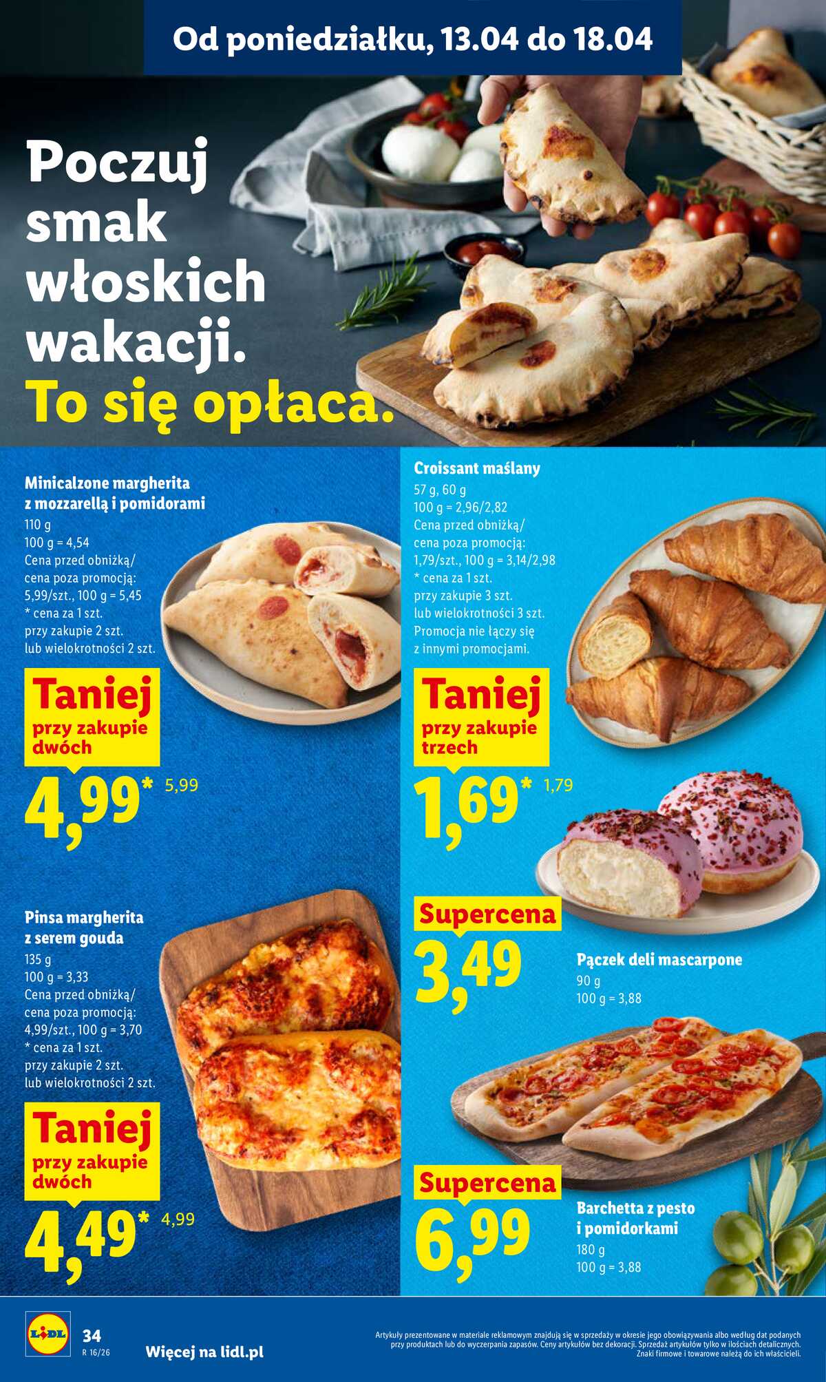 Leták Lidl Polsko 13.4.-15.4.2026 - Zpravodaj platný od 13.04 do 15.04 strana 34