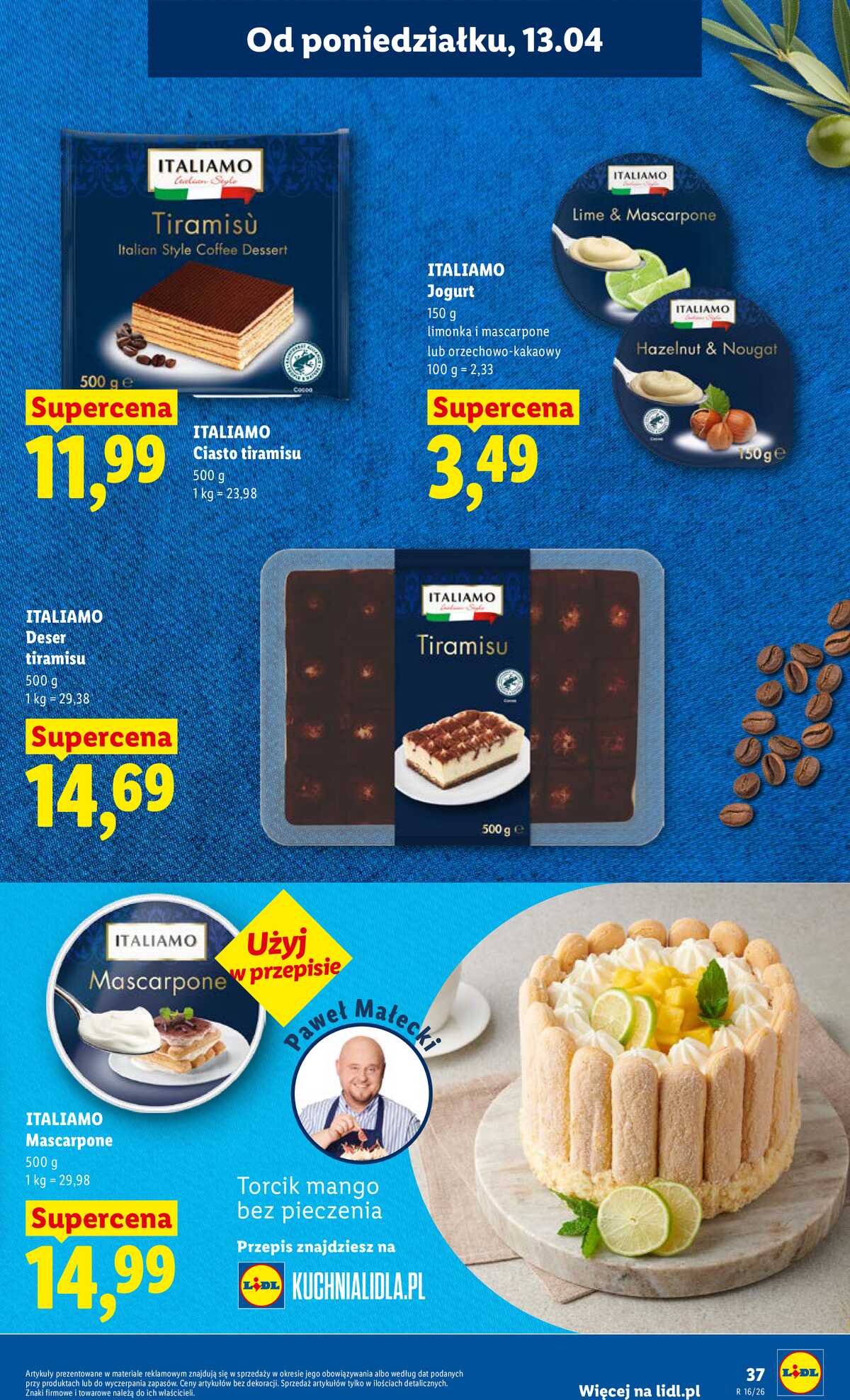 Leták Lidl Polsko 13.4.-15.4.2026 - Zpravodaj platný od 13.04 do 15.04 strana 37