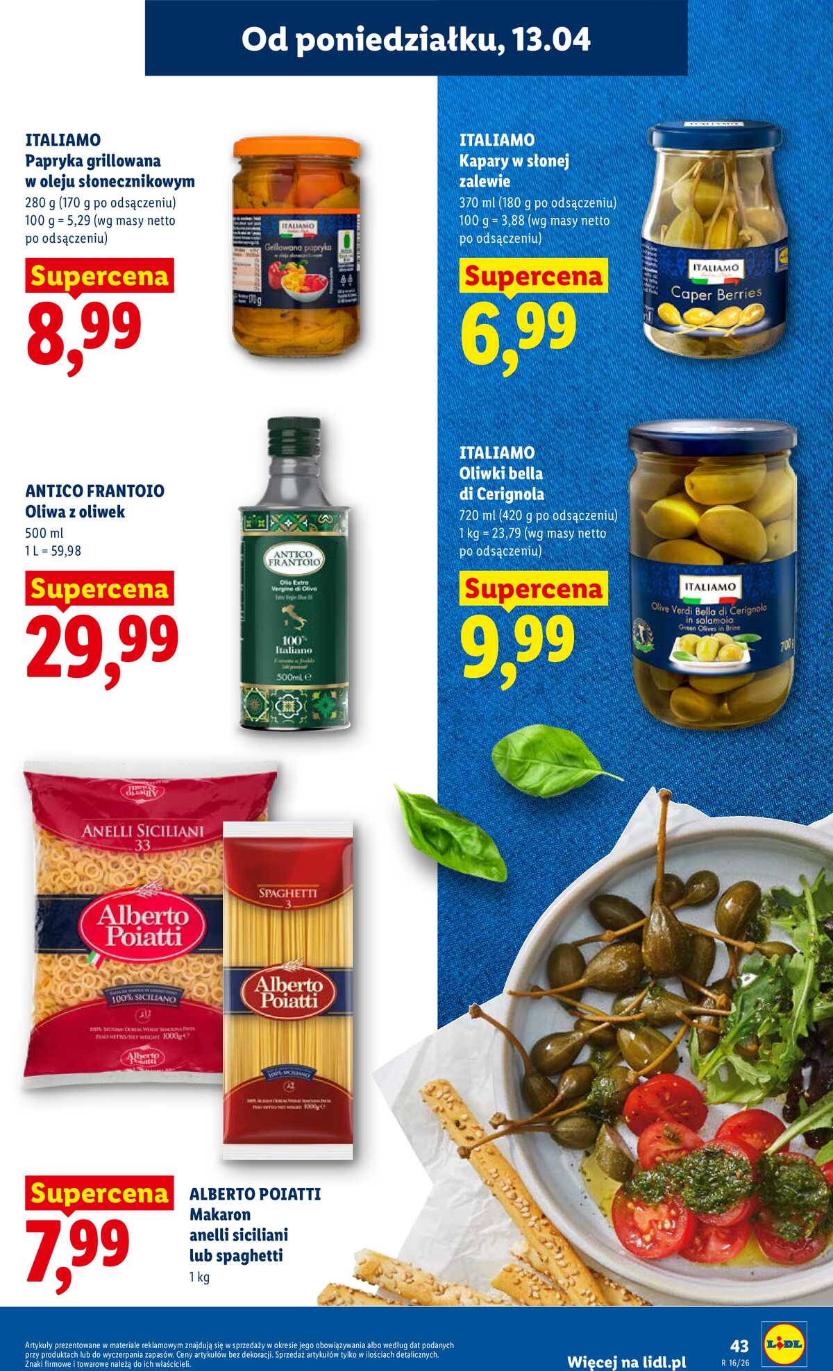 Leták Lidl Polsko 13.4.-15.4.2026 - Zpravodaj platný od 13.04 do 15.04 strana 43