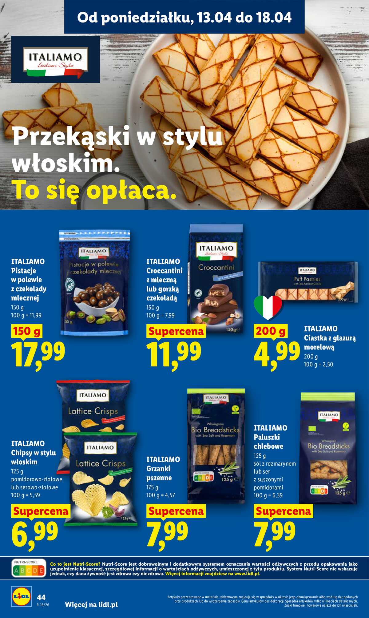 Leták Lidl Polsko 13.4.-15.4.2026 - Zpravodaj platný od 13.04 do 15.04 strana 44