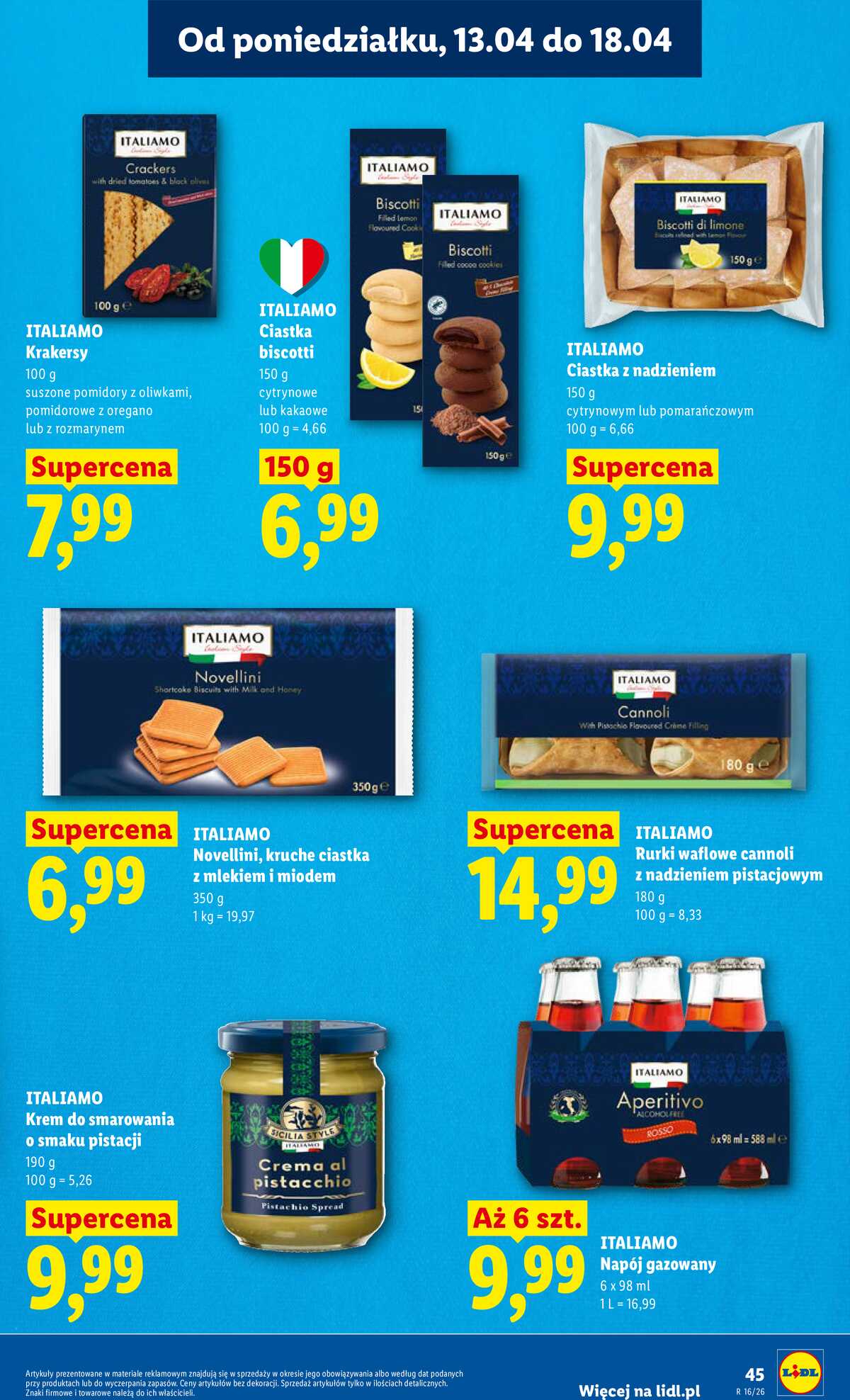 Leták Lidl Polsko 13.4.-15.4.2026 - Zpravodaj platný od 13.04 do 15.04 strana 45