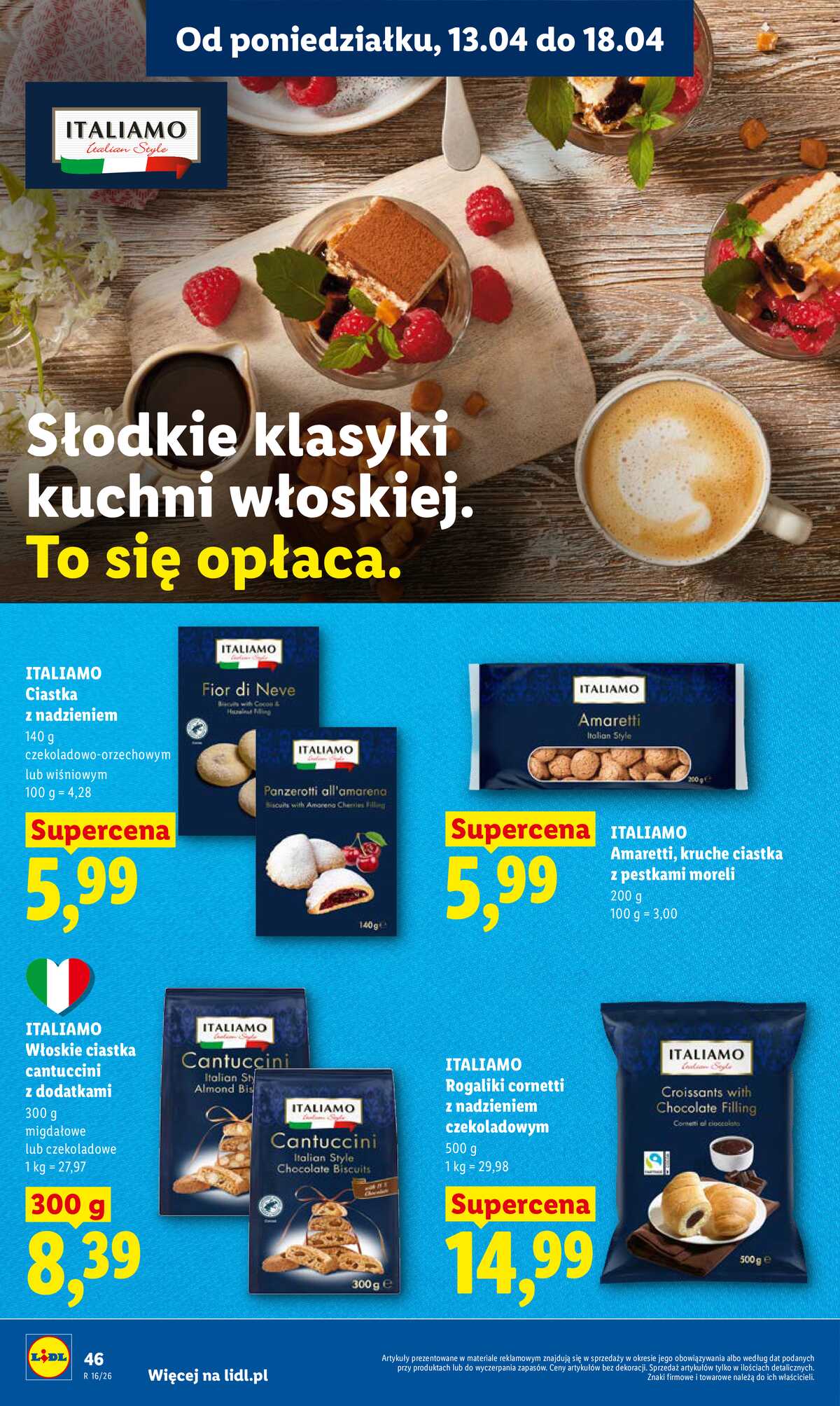 Leták Lidl Polsko 13.4.-15.4.2026 - Zpravodaj platný od 13.04 do 15.04 strana 46