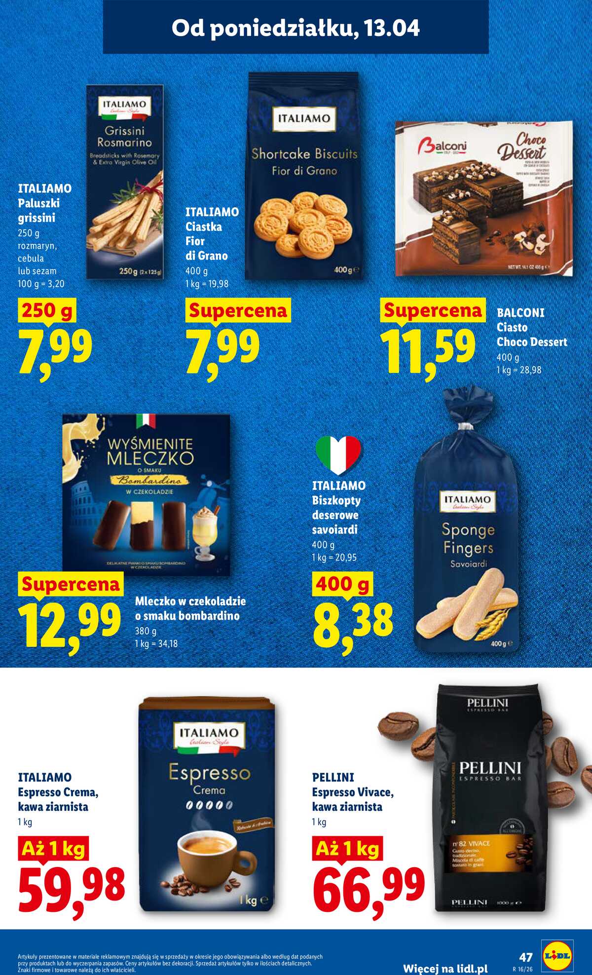 Leták Lidl Polsko 13.4.-15.4.2026 - Zpravodaj platný od 13.04 do 15.04 strana 47