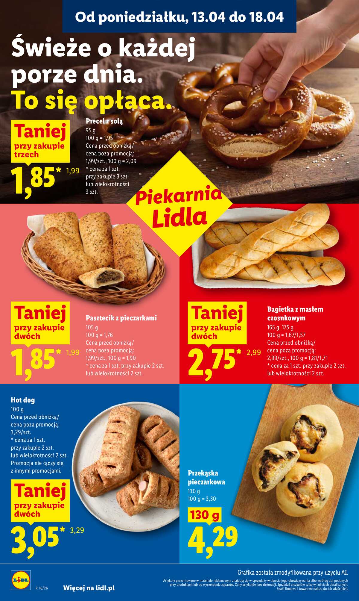 Leták Lidl Polsko 13.4.-15.4.2026 - Zpravodaj platný od 13.04 do 15.04 strana 48