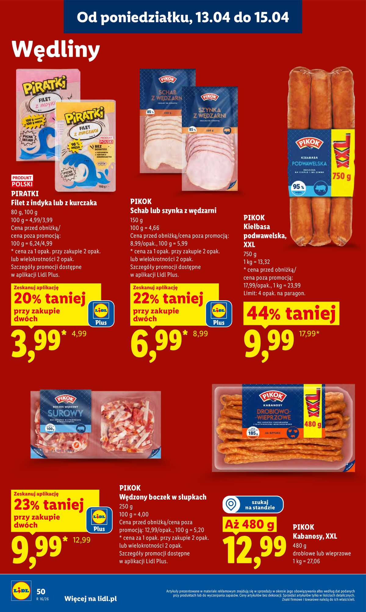 Leták Lidl Polsko 13.4.-15.4.2026 - Zpravodaj platný od 13.04 do 15.04 strana 54