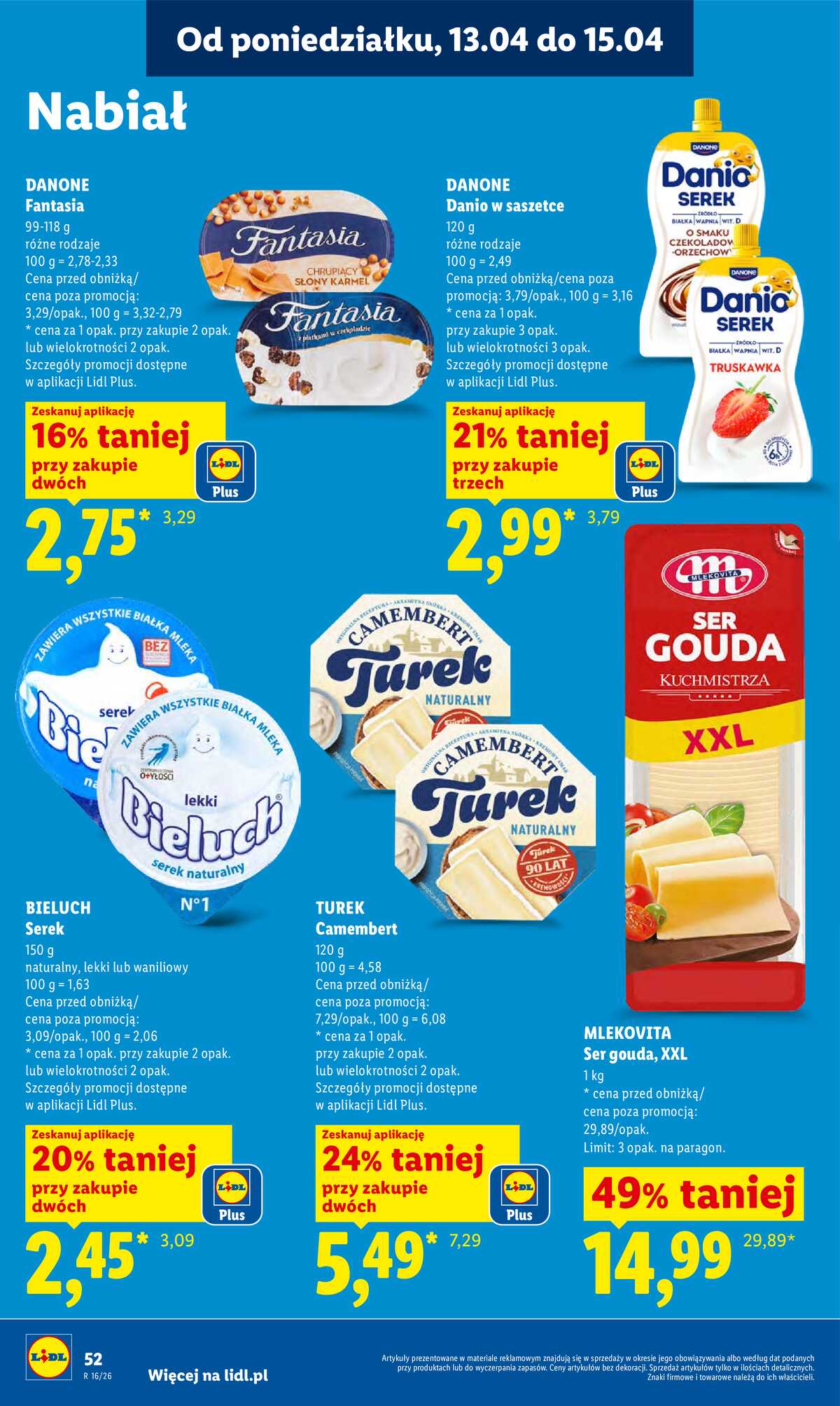 Leták Lidl Polsko 13.4.-15.4.2026 - Zpravodaj platný od 13.04 do 15.04 strana 56