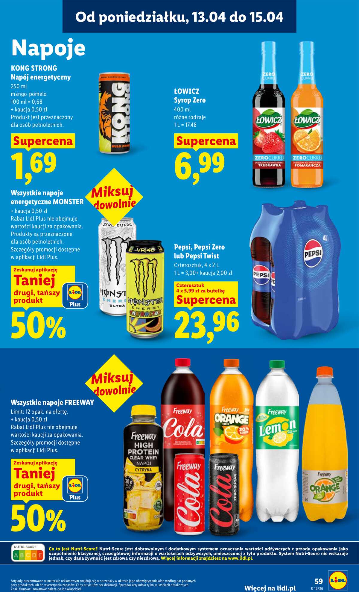 Leták Lidl Polsko 13.4.-15.4.2026 - Zpravodaj platný od 13.04 do 15.04 strana 65