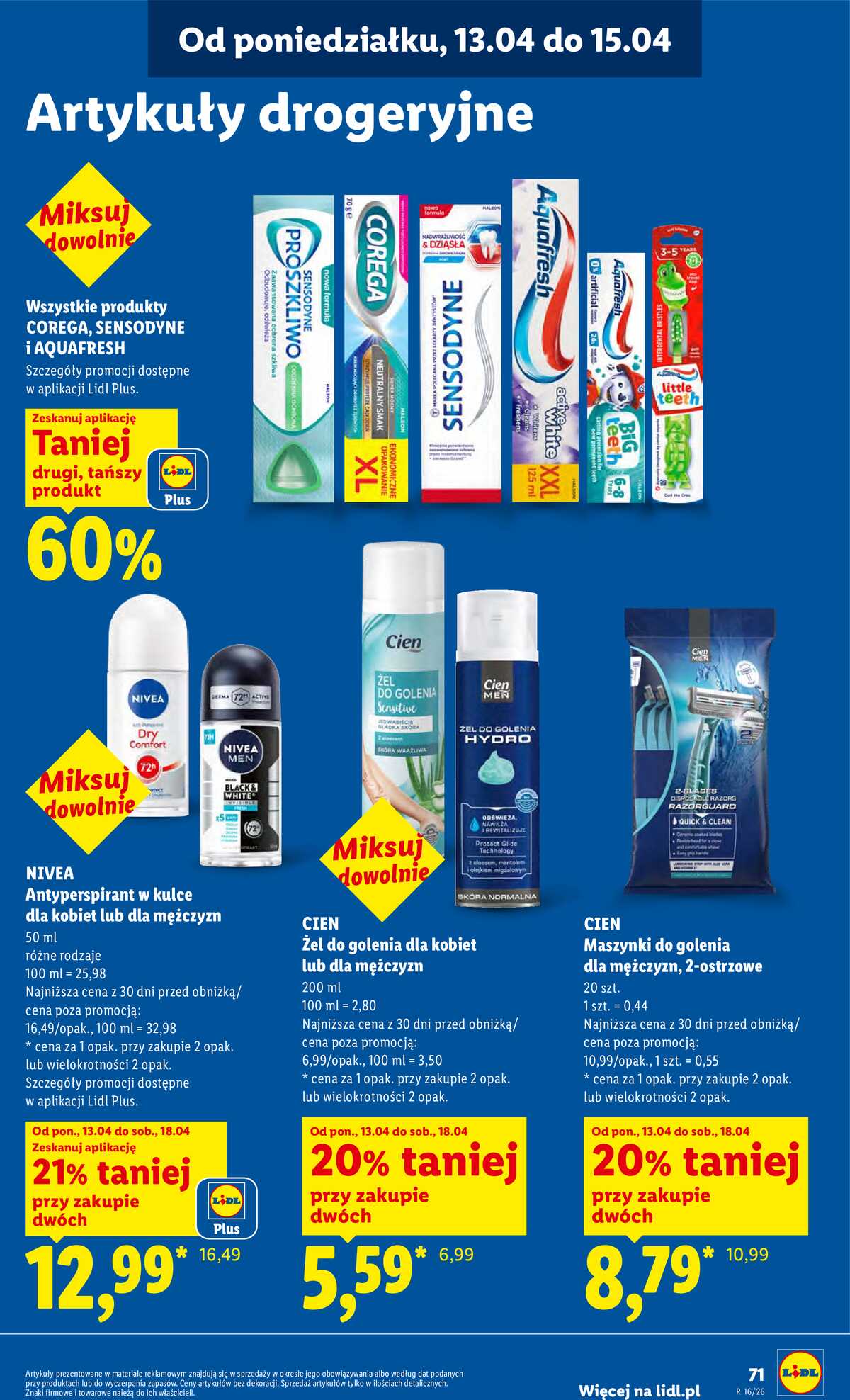 Leták Lidl Polsko 13.4.-15.4.2026 - Zpravodaj platný od 13.04 do 15.04 strana 77