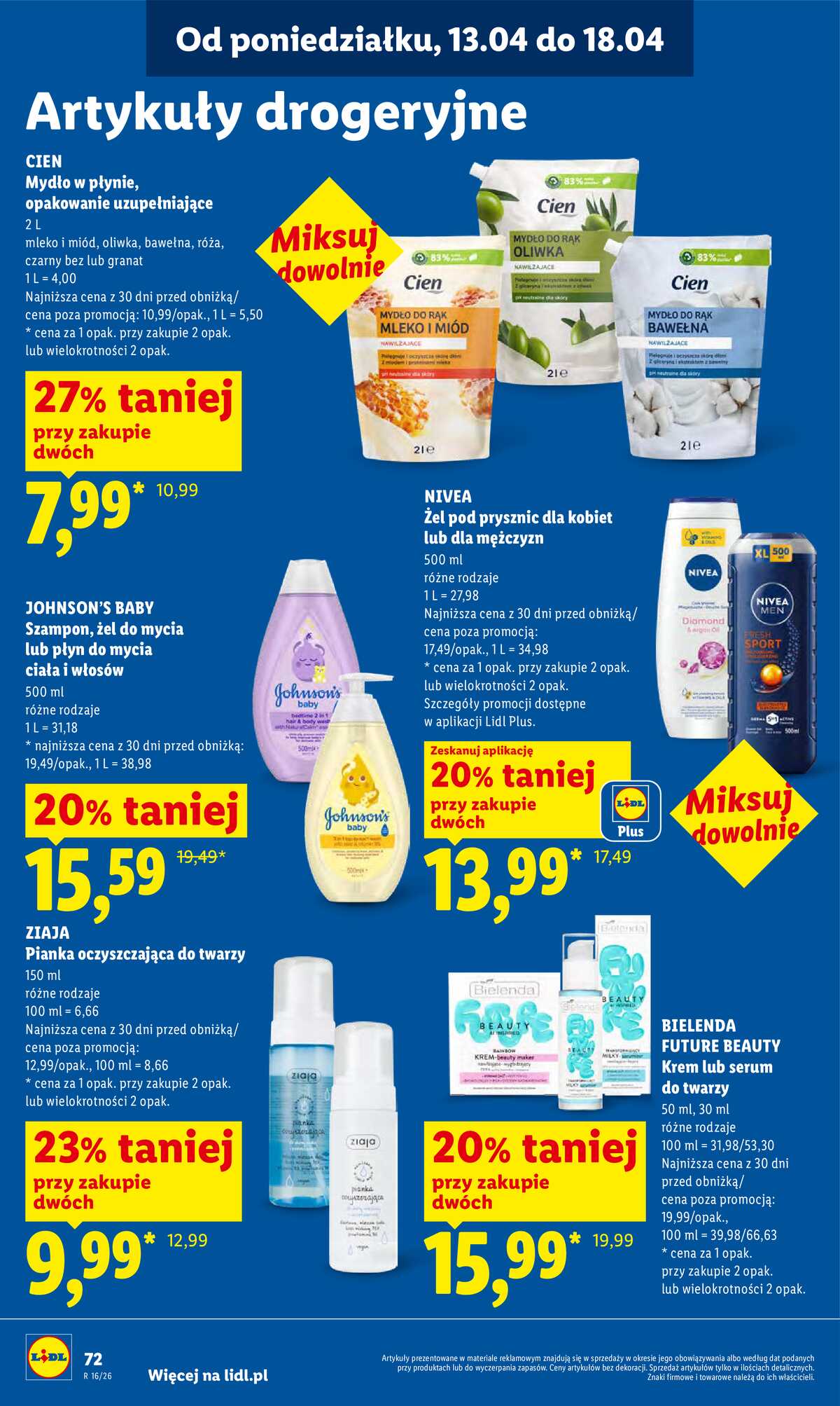Leták Lidl Polsko 13.4.-15.4.2026 - Zpravodaj platný od 13.04 do 15.04 strana 78