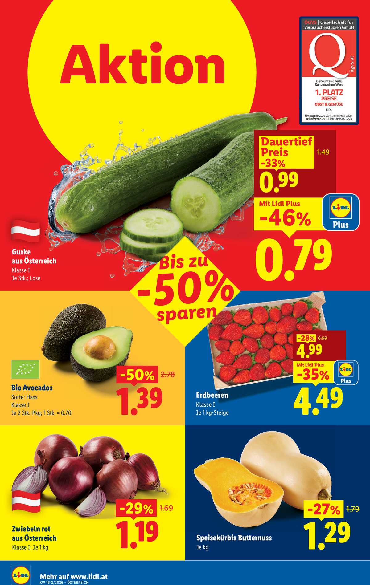 Leták Lidl Rakousko 16.4.-22.4.2026 strana 4