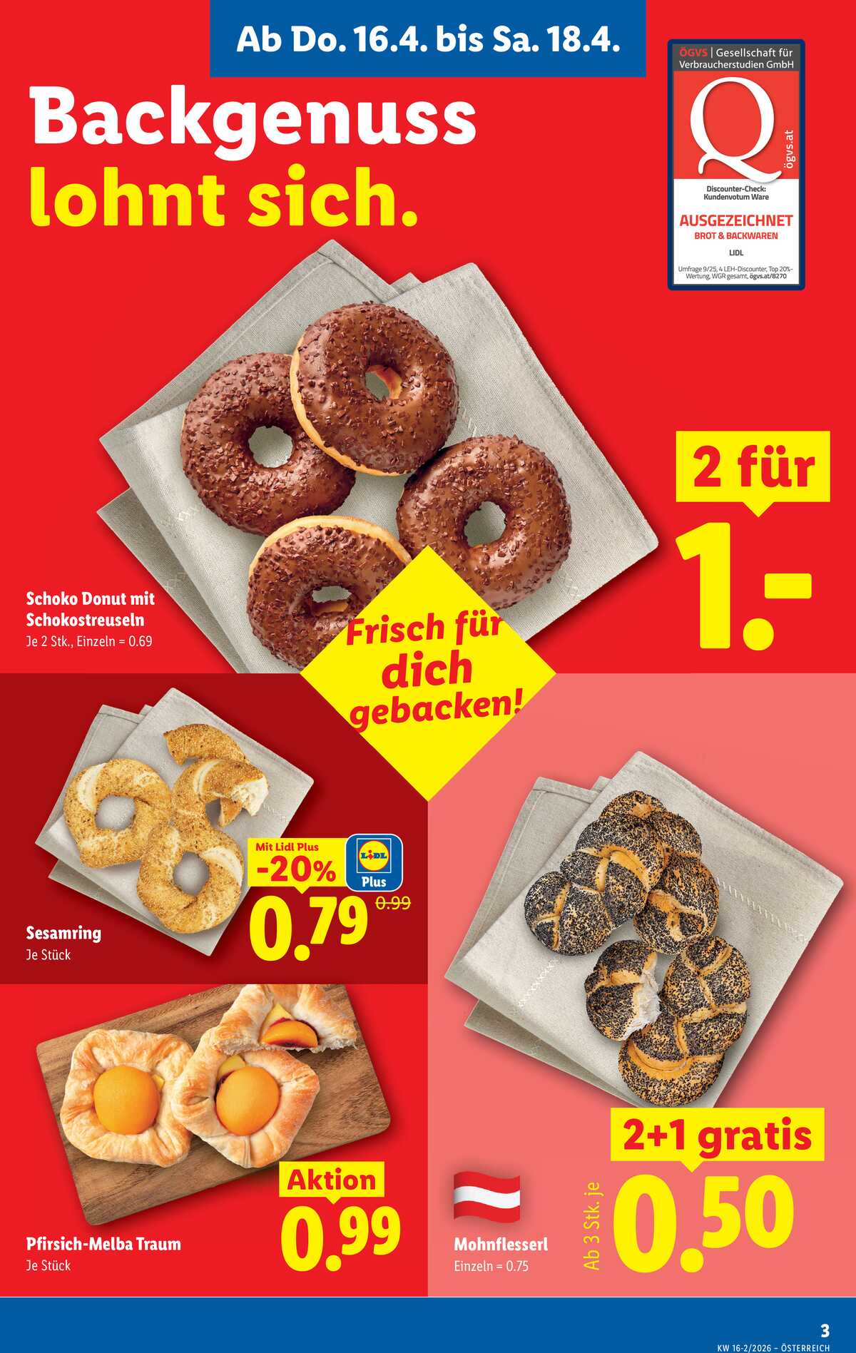Leták Lidl Rakousko 16.4.-22.4.2026 strana 5