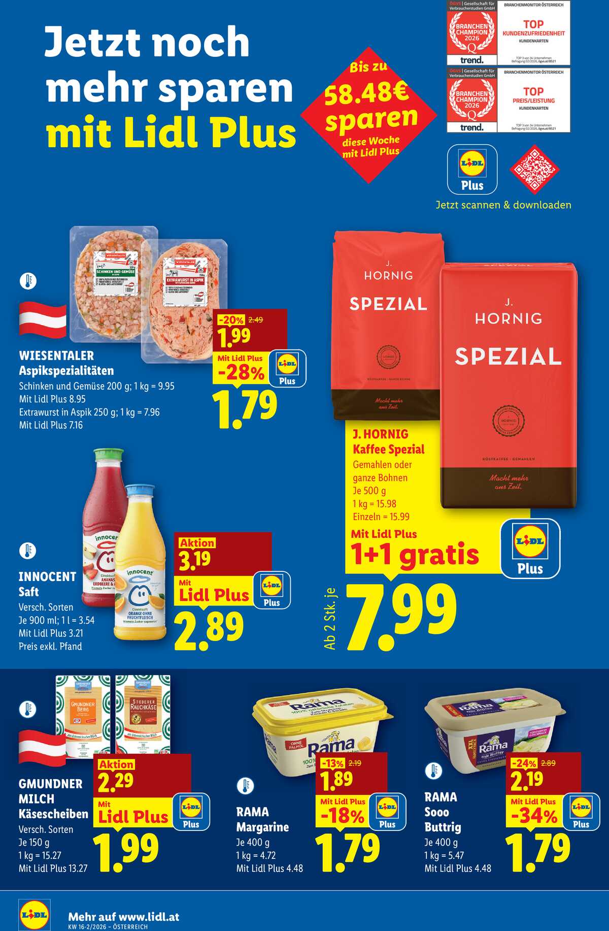 Leták Lidl Rakousko 16.4.-22.4.2026 strana 10