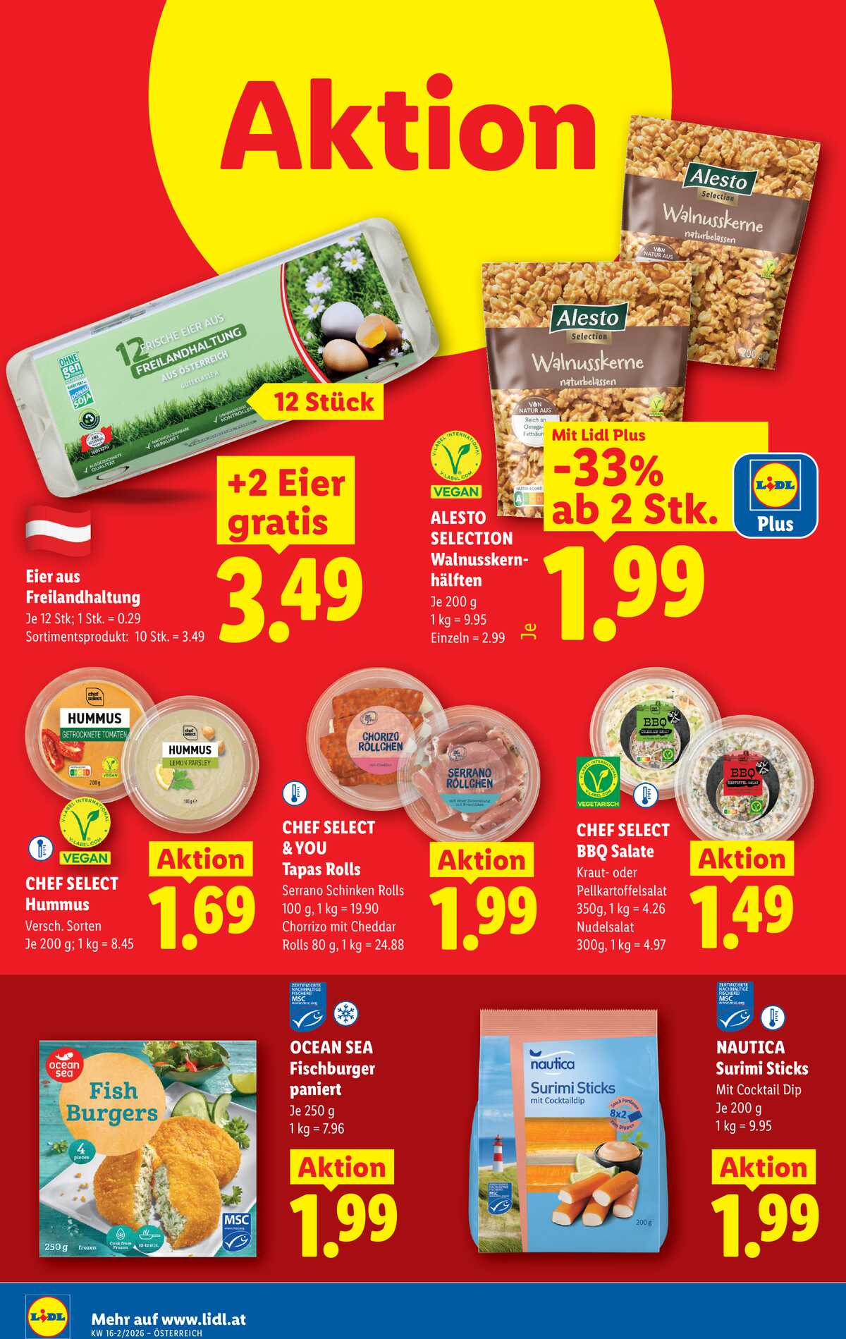 Leták Lidl Rakousko 16.4.-22.4.2026 strana 14