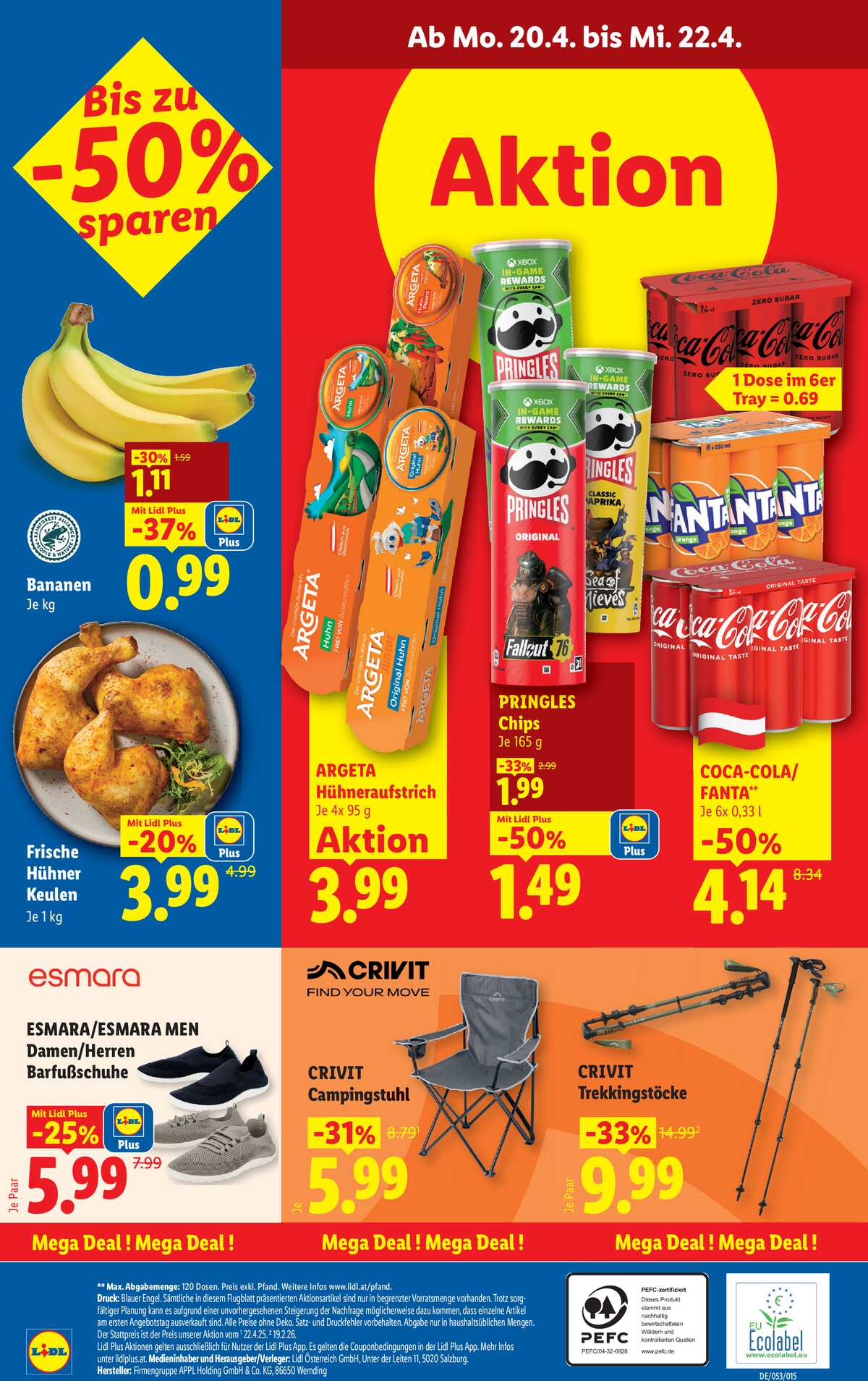 Leták Lidl Rakousko 16.4.-22.4.2026 strana 28