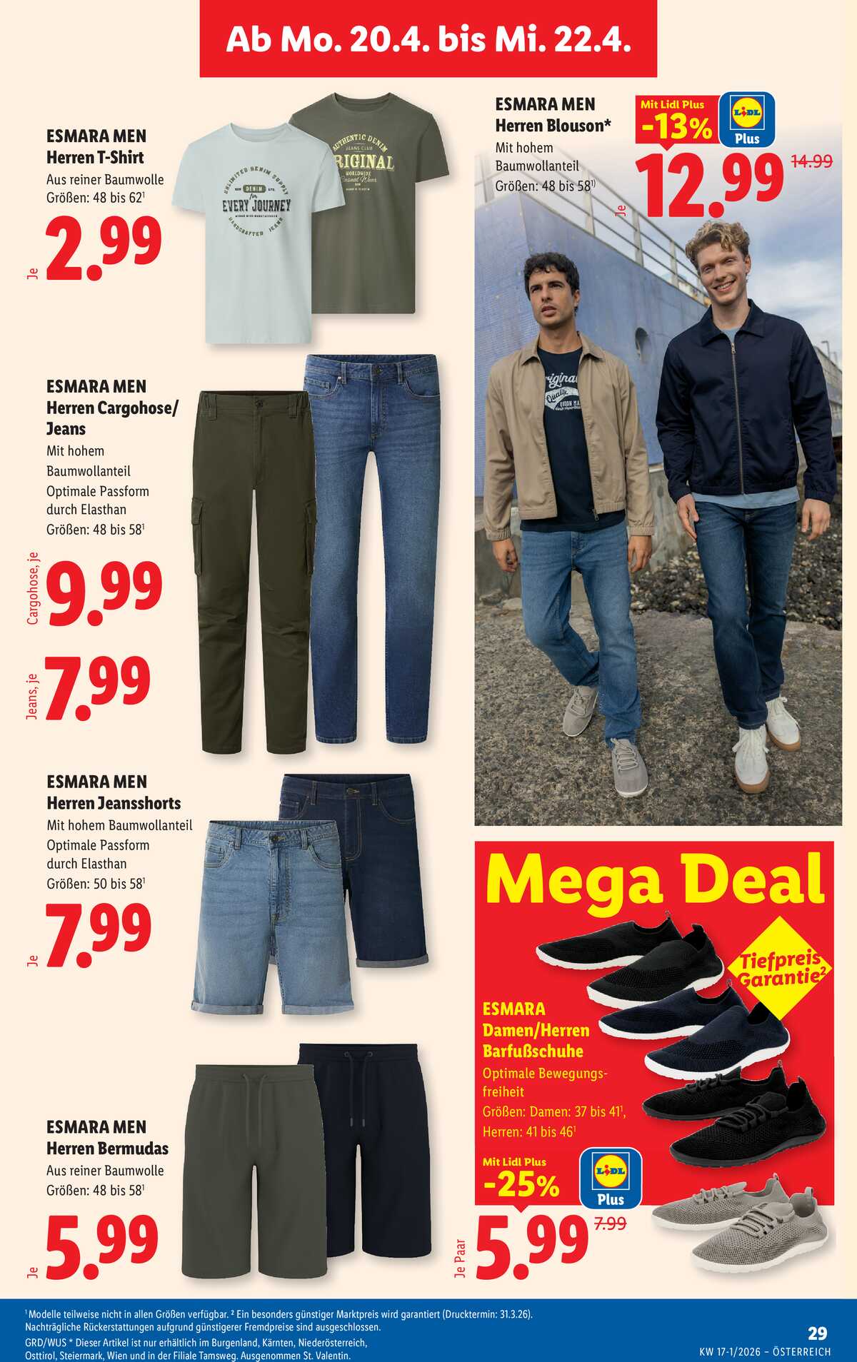 Leták Lidl Rakousko 16.4.-22.4.2026 strana 32