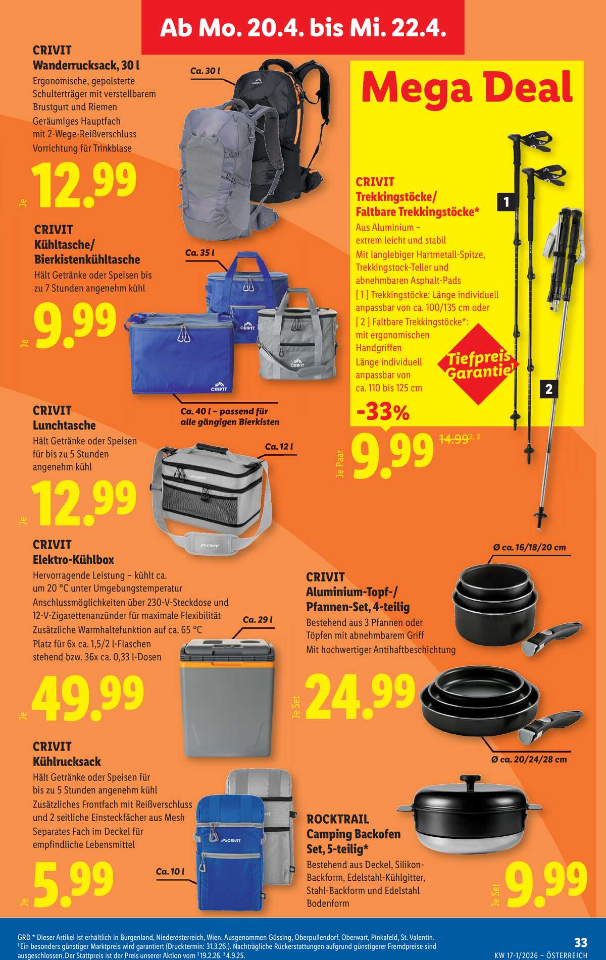 Leták Lidl Rakousko 16.4.-22.4.2026 strana 36