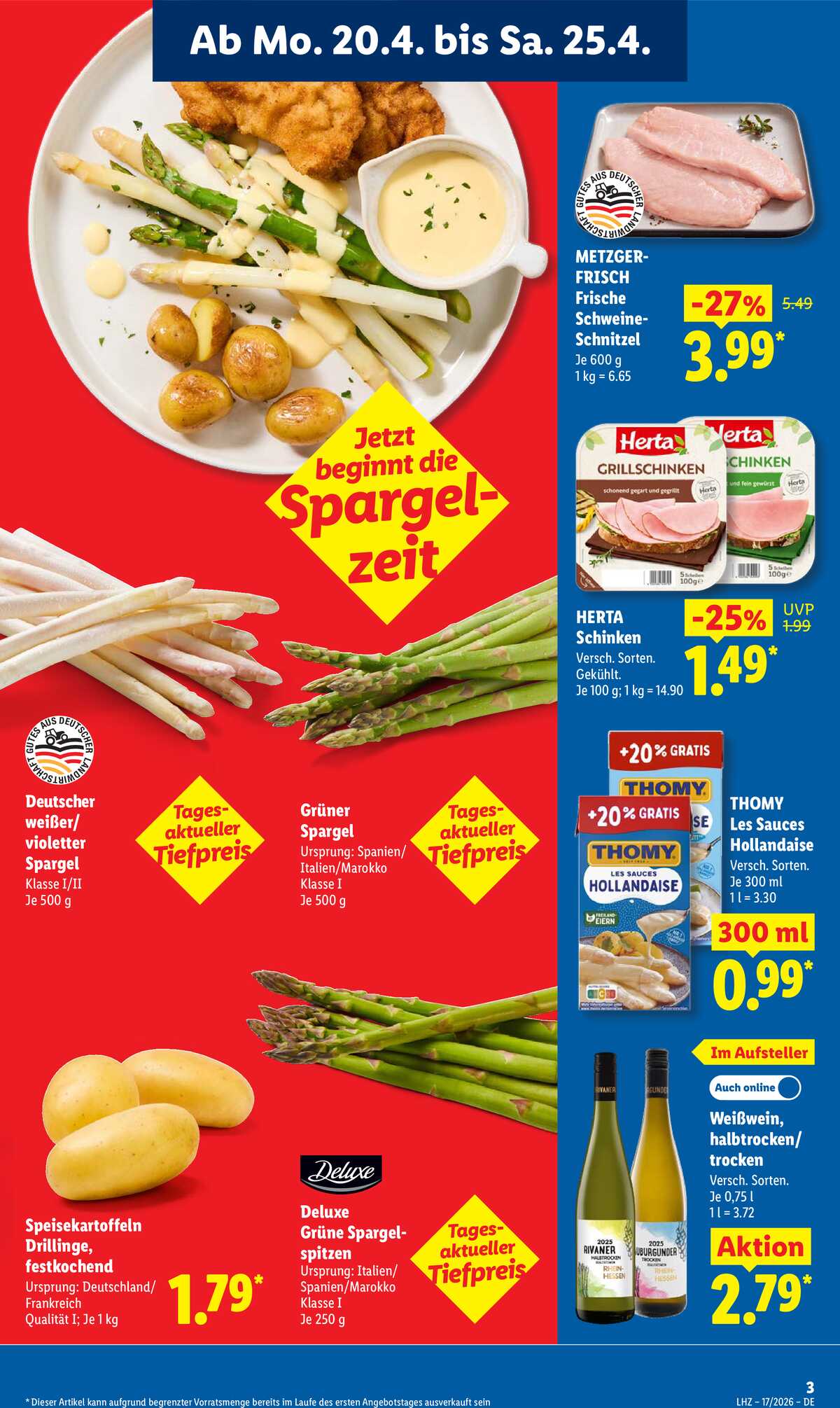 Leták Lidl Německo 20.4.-25.4.2026 strana 5